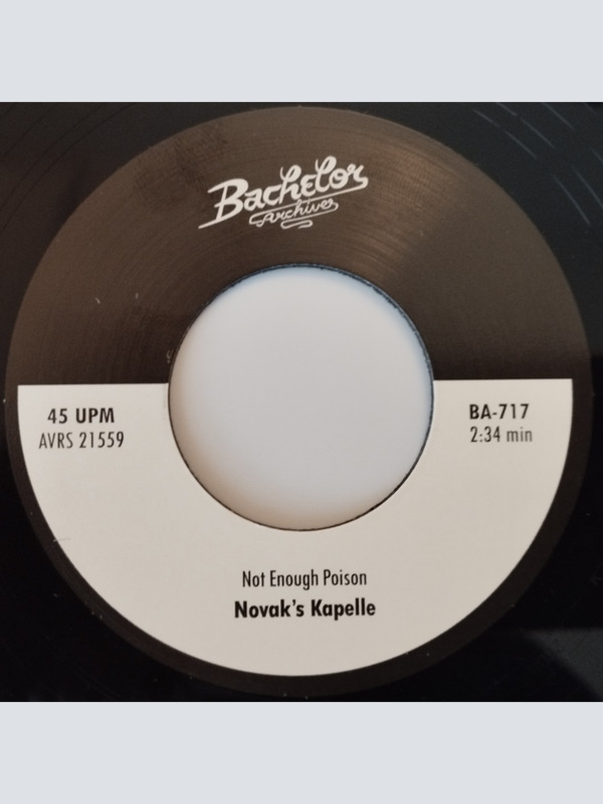 Vinyl / Novak's Kapelle* - Not Enough Poison / Smile Please