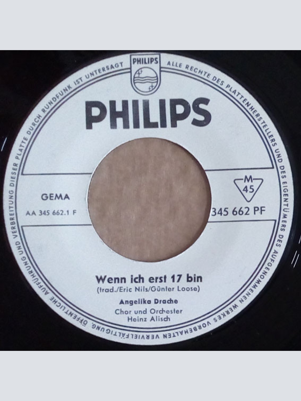 Vinyl / Angelika Drache - Wenn Ich Erst 17 Bin / Doch Als Du Kamst