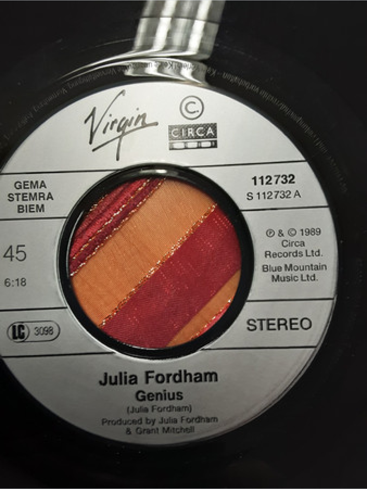 Vinyl / Julia Fordham - Genius