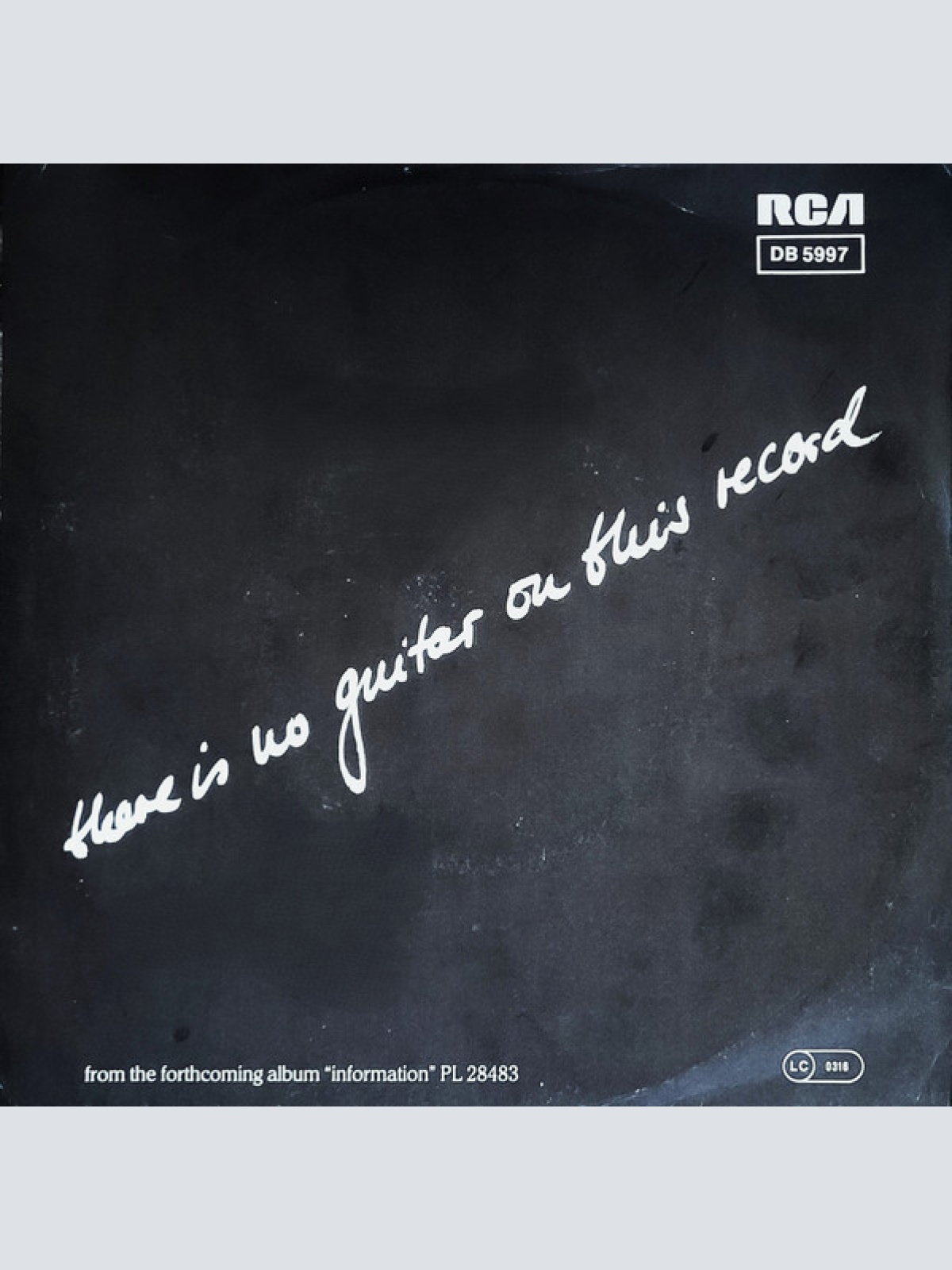 Vinyl / Information (4) - ...It's The Information You Need