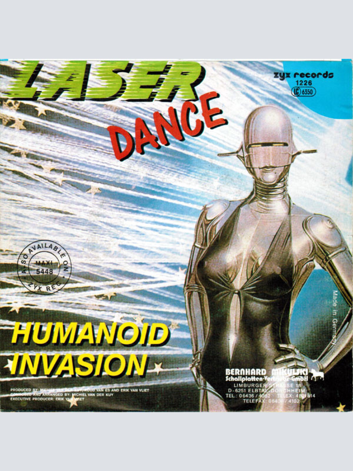 Vinyl / Laserdance - Humanoid Invasion