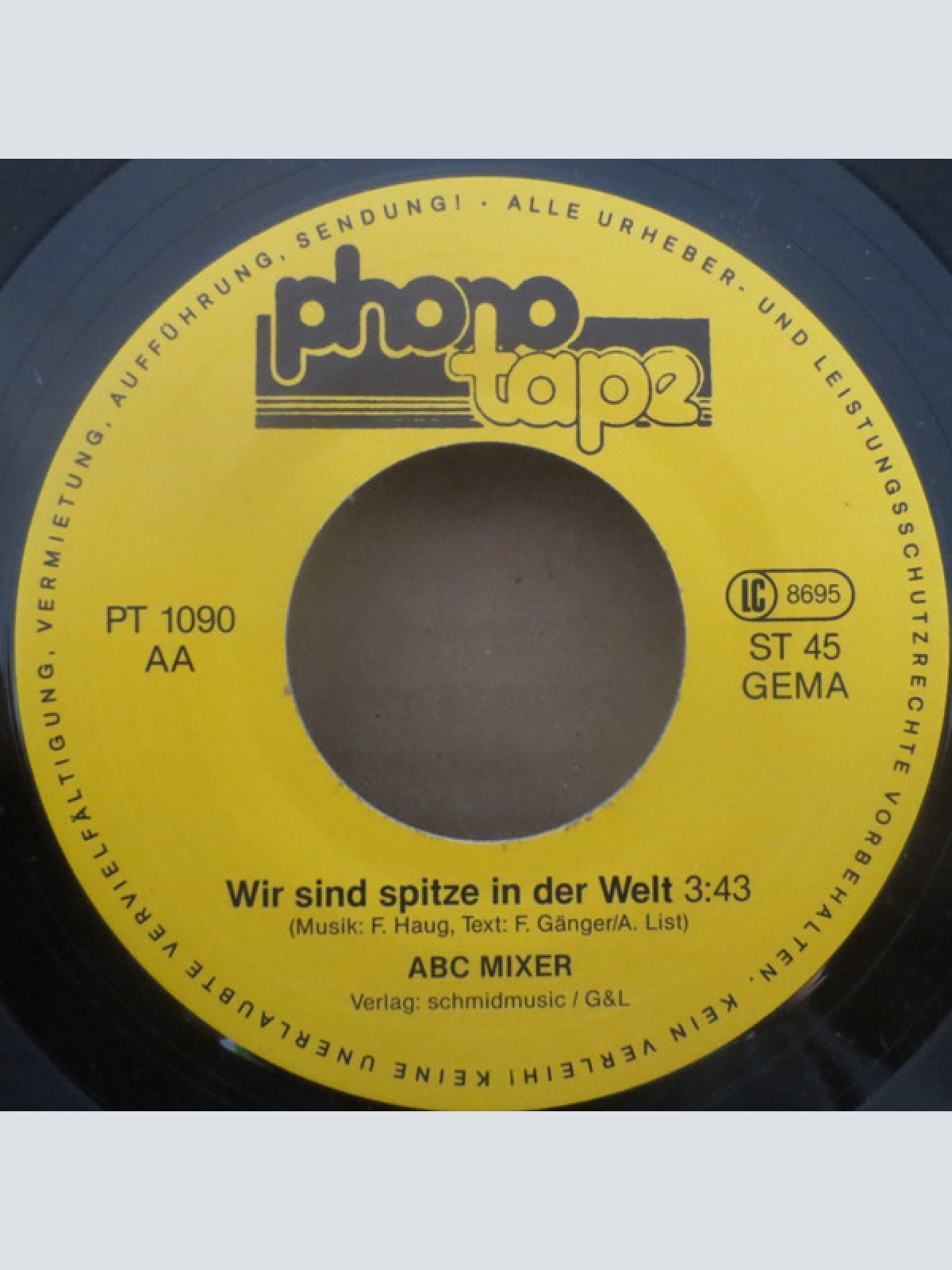 Vinyl / F. Rauscher* - Schwaben-Rap