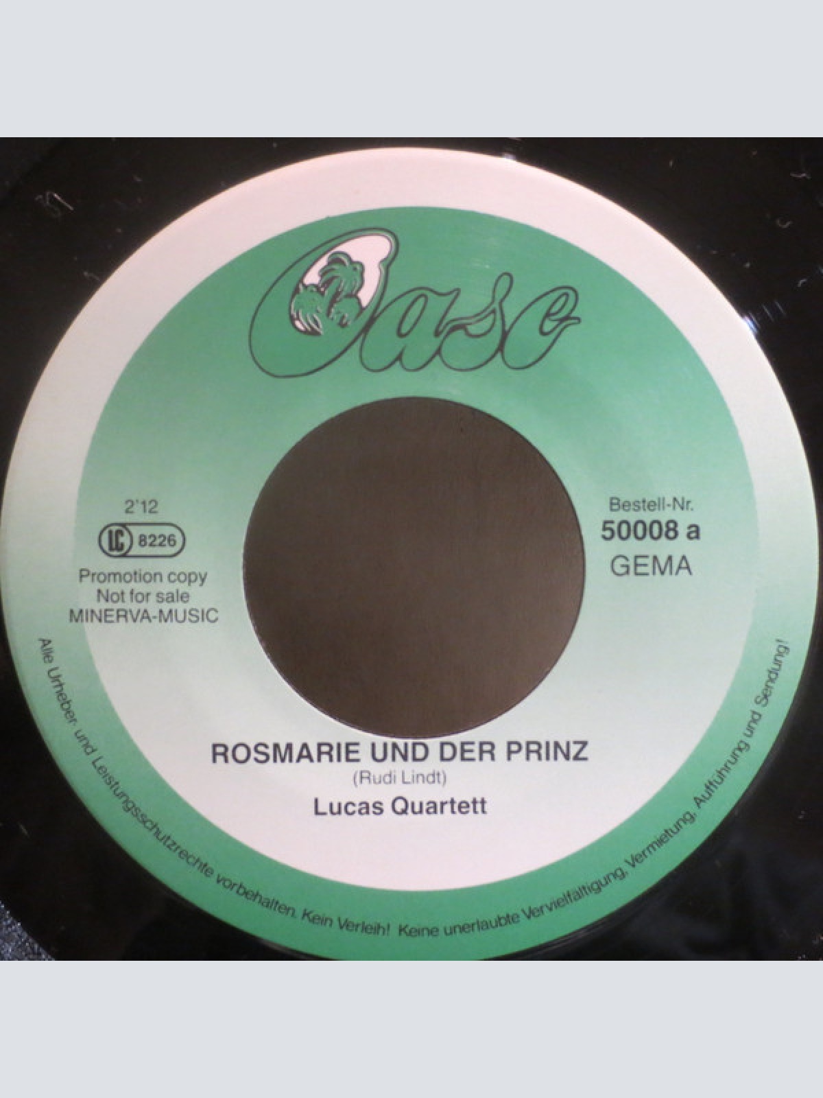 Vinyl / Das Lucas-Quartett - Rosmarie Und Der Prinz