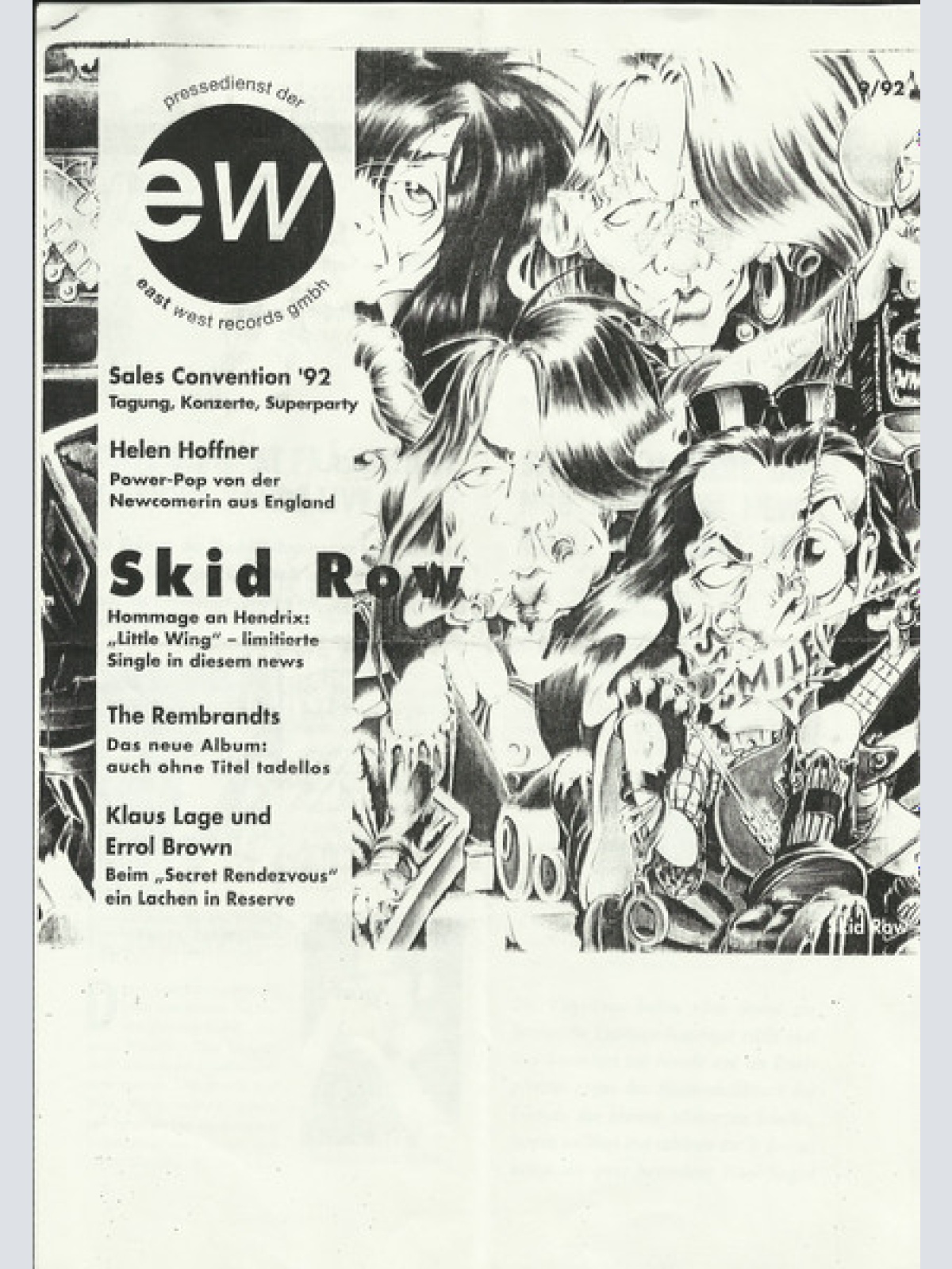 Vinyl / Skid Row - Little Wing