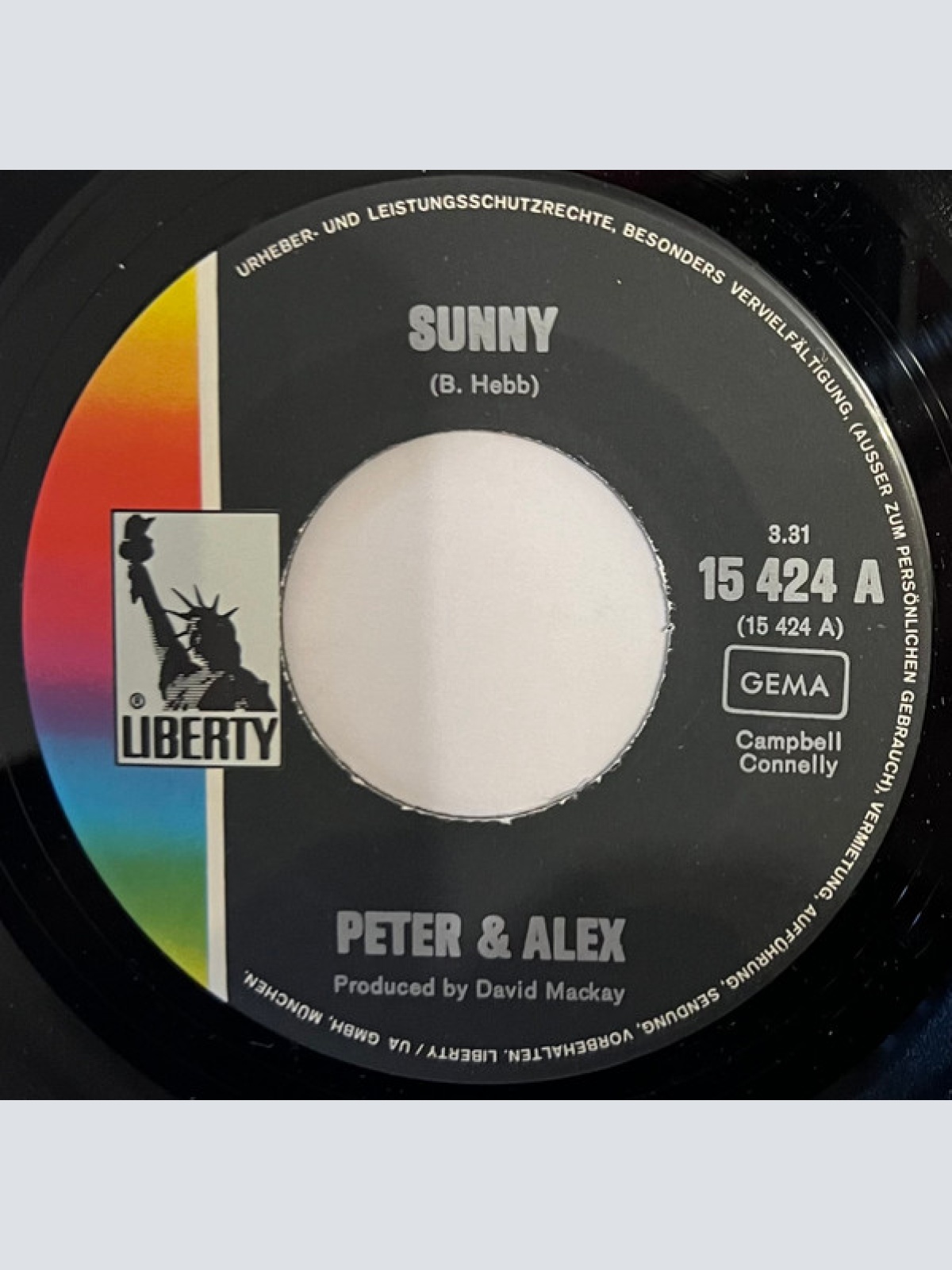 Vinyl / Peter & Alex - Sunny