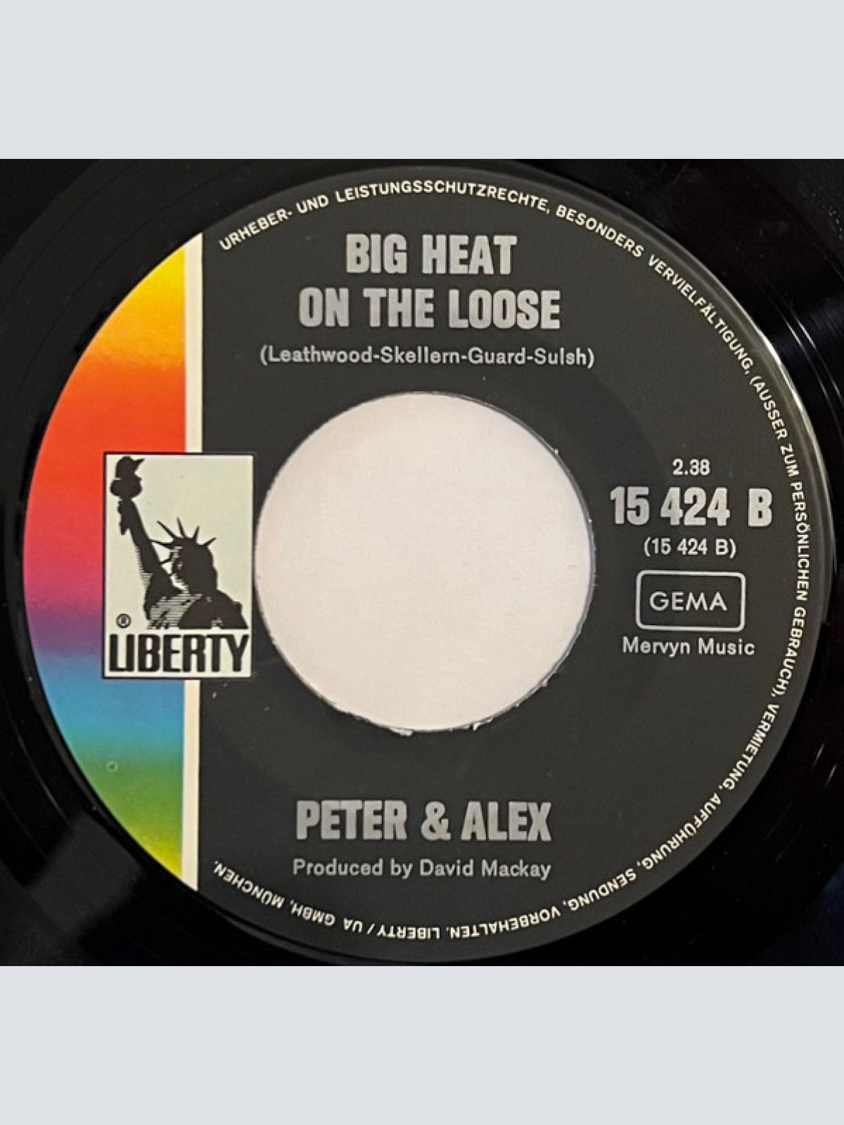 Vinyl / Peter & Alex - Sunny
