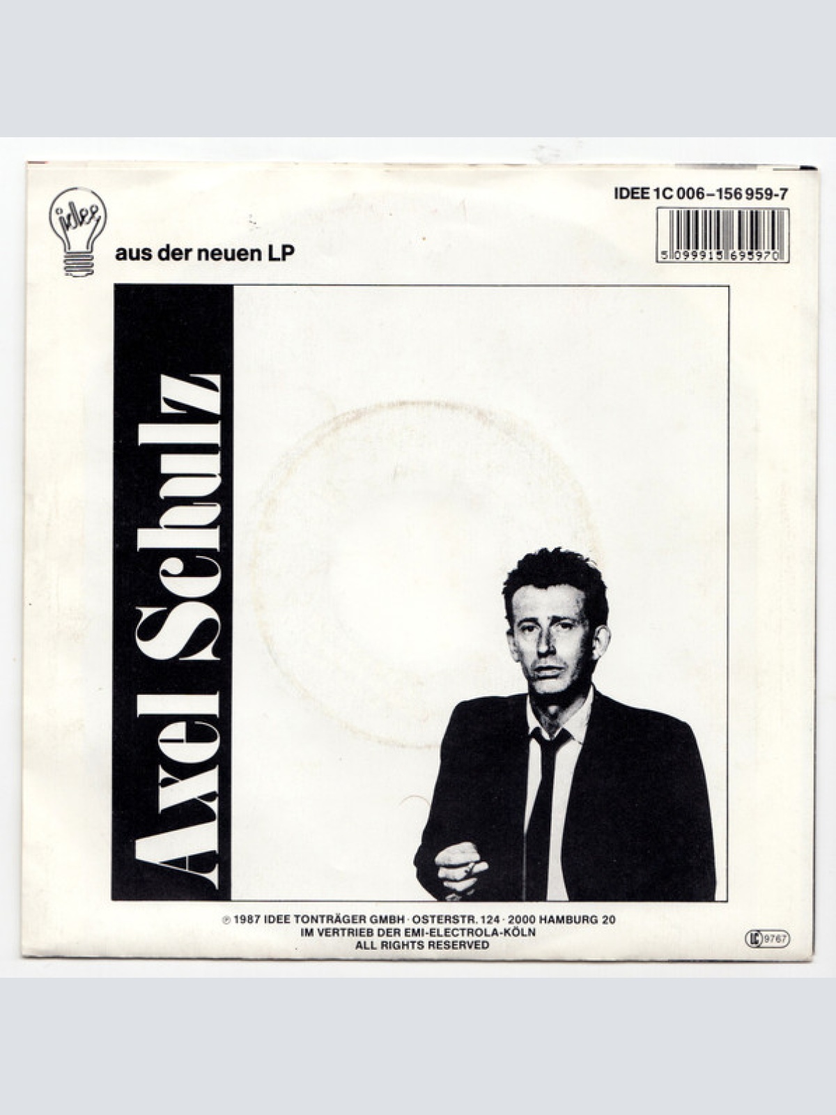 Vinyl / Axel Schulz (2) - Für Mich Soll’s Rote Rosen Regnen