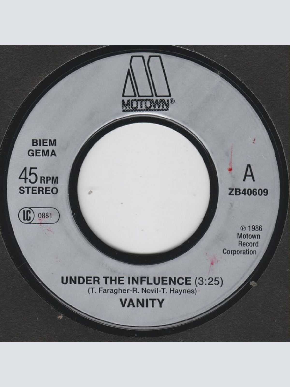 Vinyl / Vanity - Under The Influence