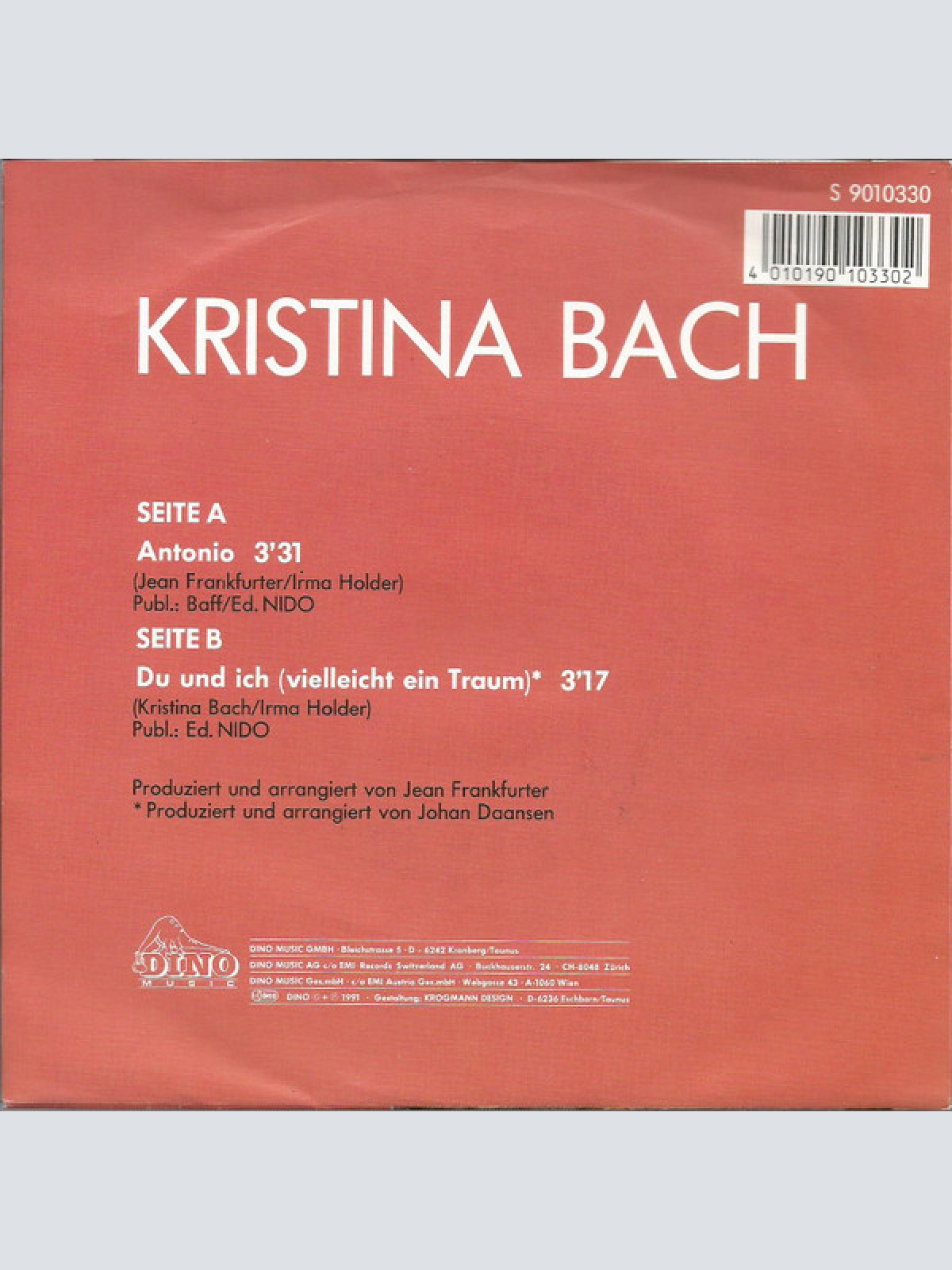Vinyl / Kristina Bach - Antonio