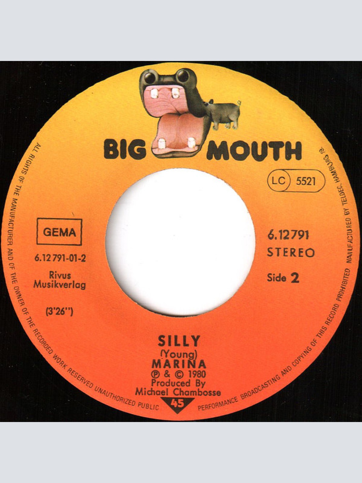 Vinyl / Marina (12) - Baby, I Love You