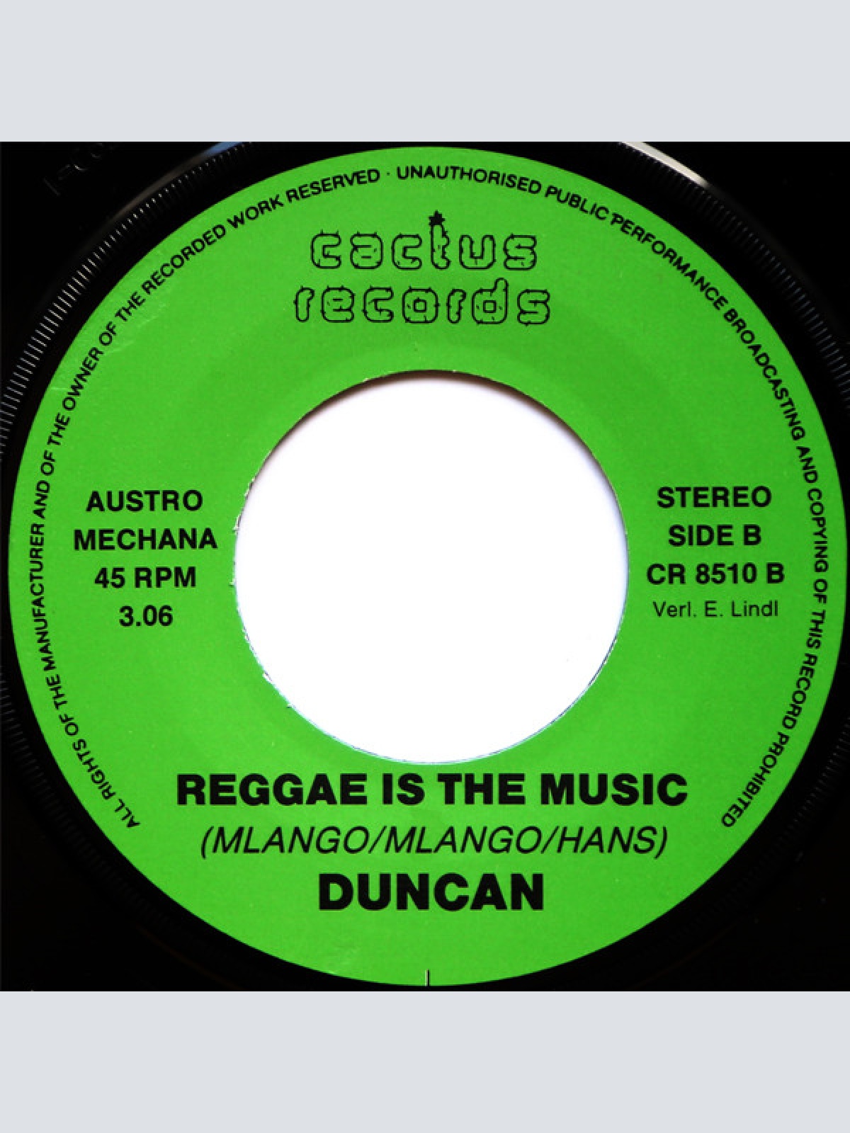 Vinyl / Duncan* - Mama