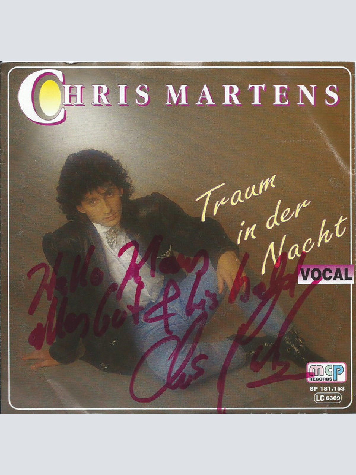 Vinyl / Chris Martens - Traum in der Nacht