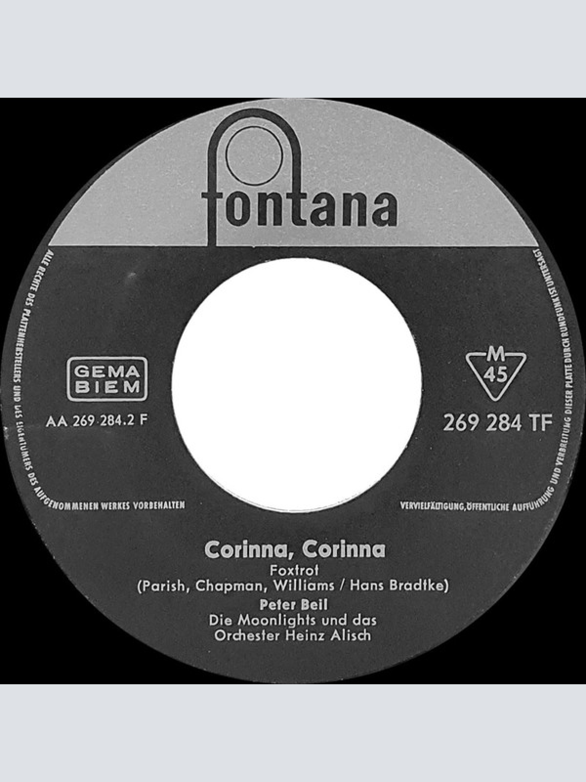 Vinyl / Peter Beil - Tränen In Deinen Augen / Corinna, Corinna