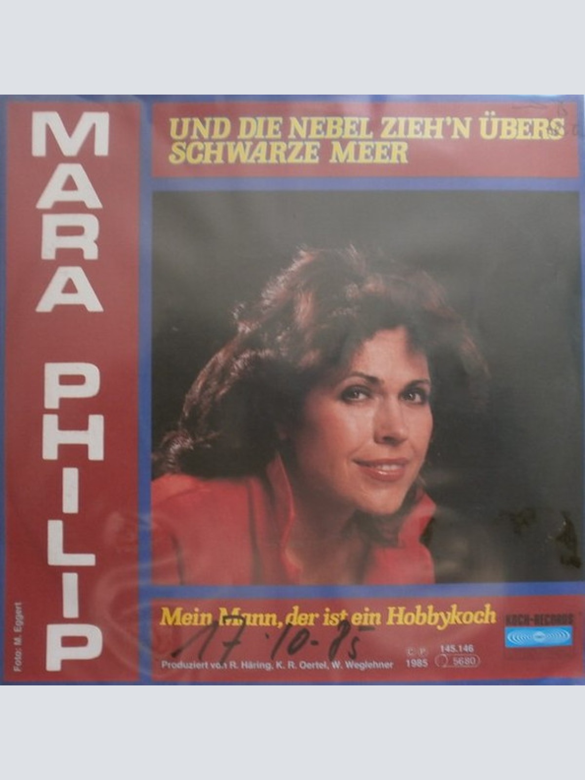 Vinyl / Mara Philip - Und Die Nebel Ziehn Übers Schwarze Meer