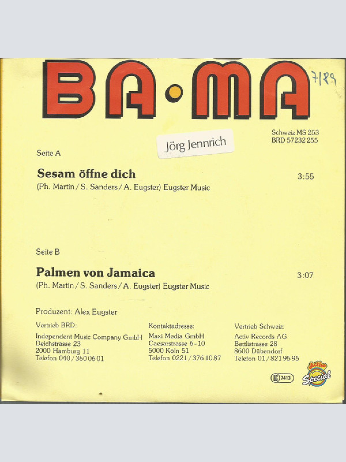 Vinyl / Ba - Ma - Sesam Öffne Dich