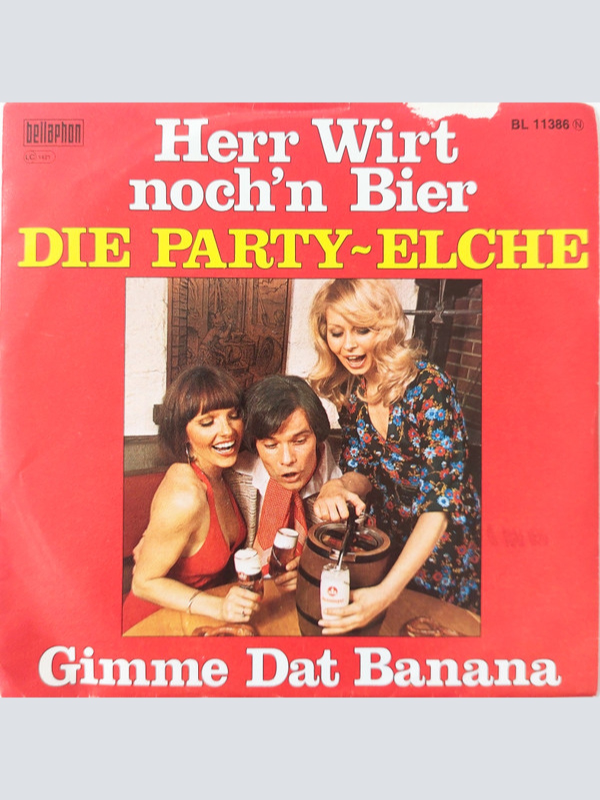 Vinyl / Die Party-Elche - Herr Wirt Noch'n Bier / Gimme Dat Banana
