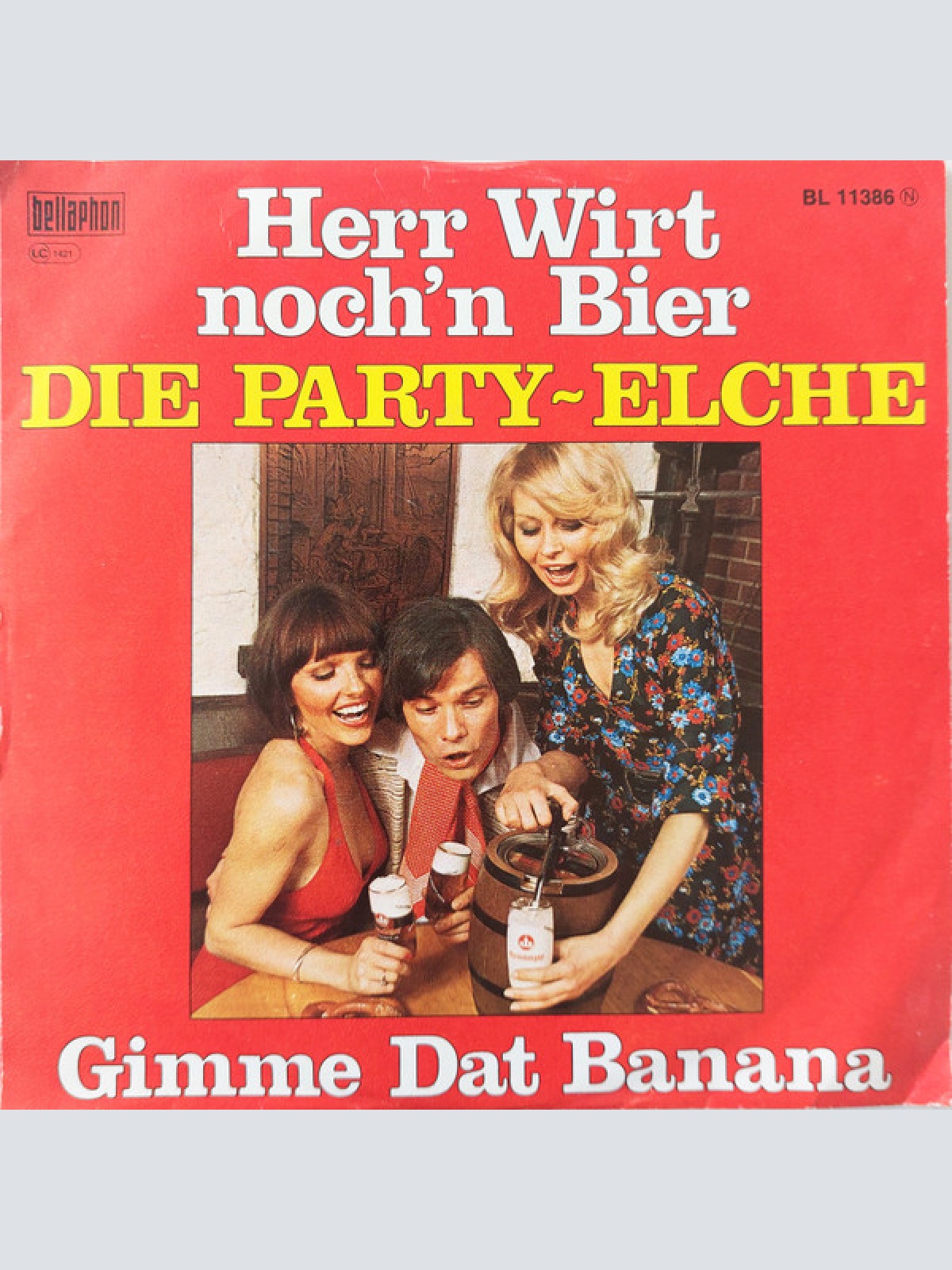 Vinyl / Die Party-Elche - Herr Wirt Noch'n Bier / Gimme Dat Banana