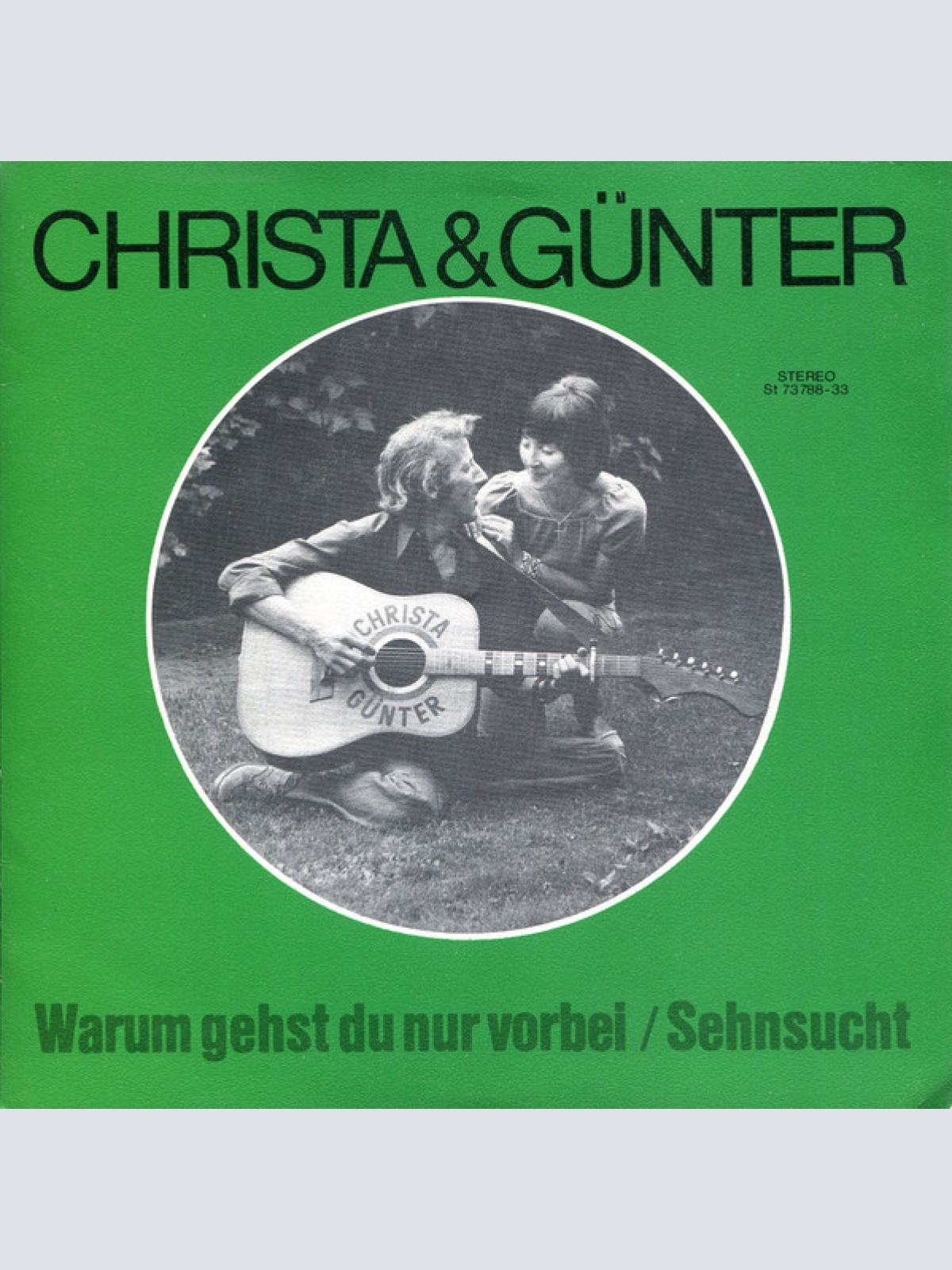 Vinyl / Christa & Günter* - Warum Gehst Du Nur Vorbei / Sehnsucht