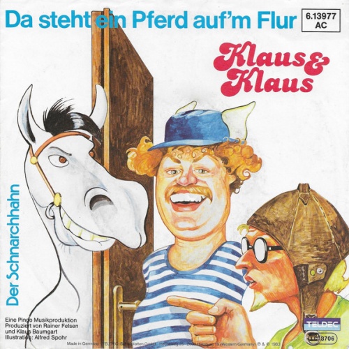 Vinyl / Klaus & Klaus - Da Steht Ein Pferd Auf'm Flur