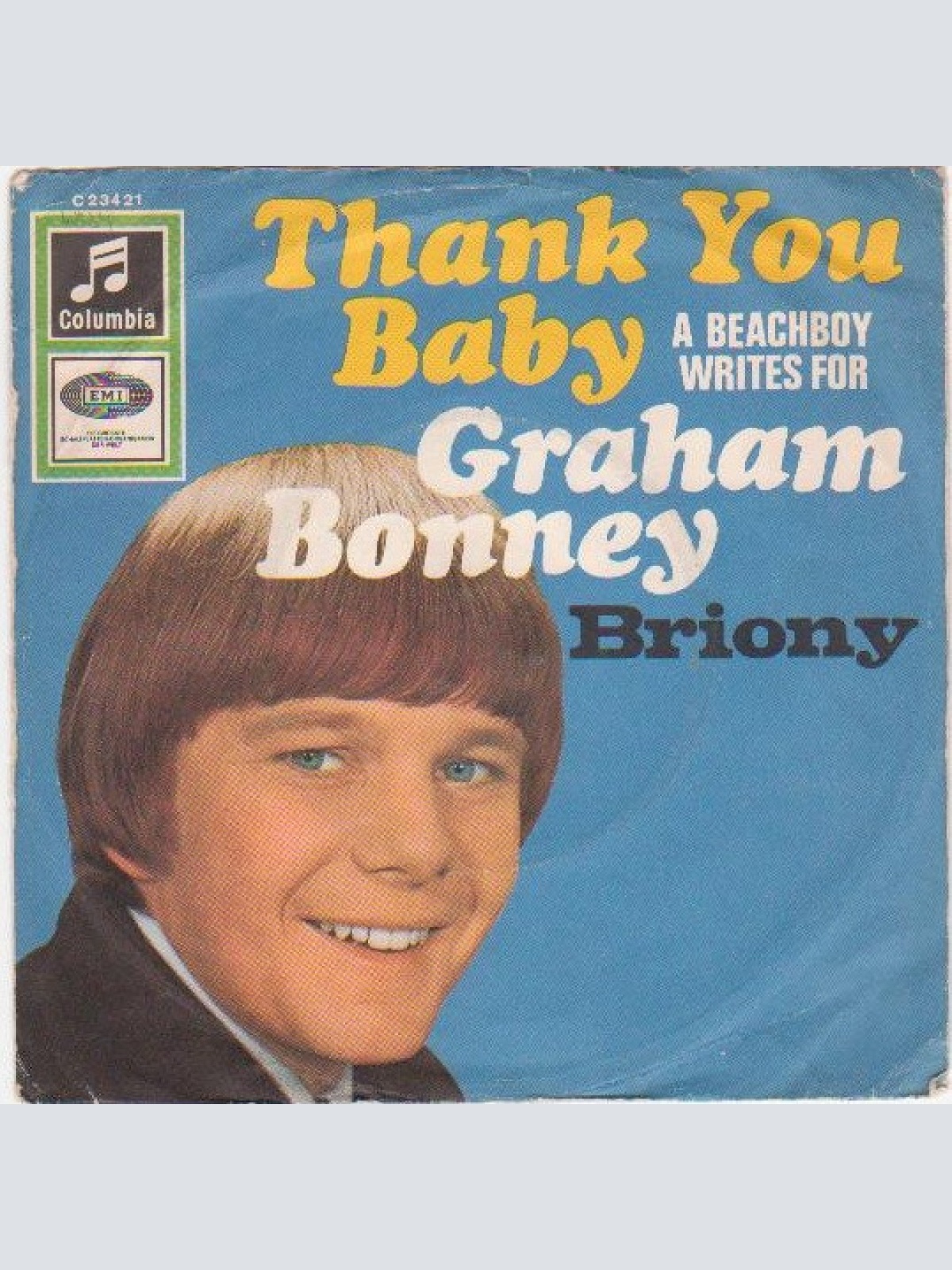 Vinyl / Graham Bonney - Thank You Baby