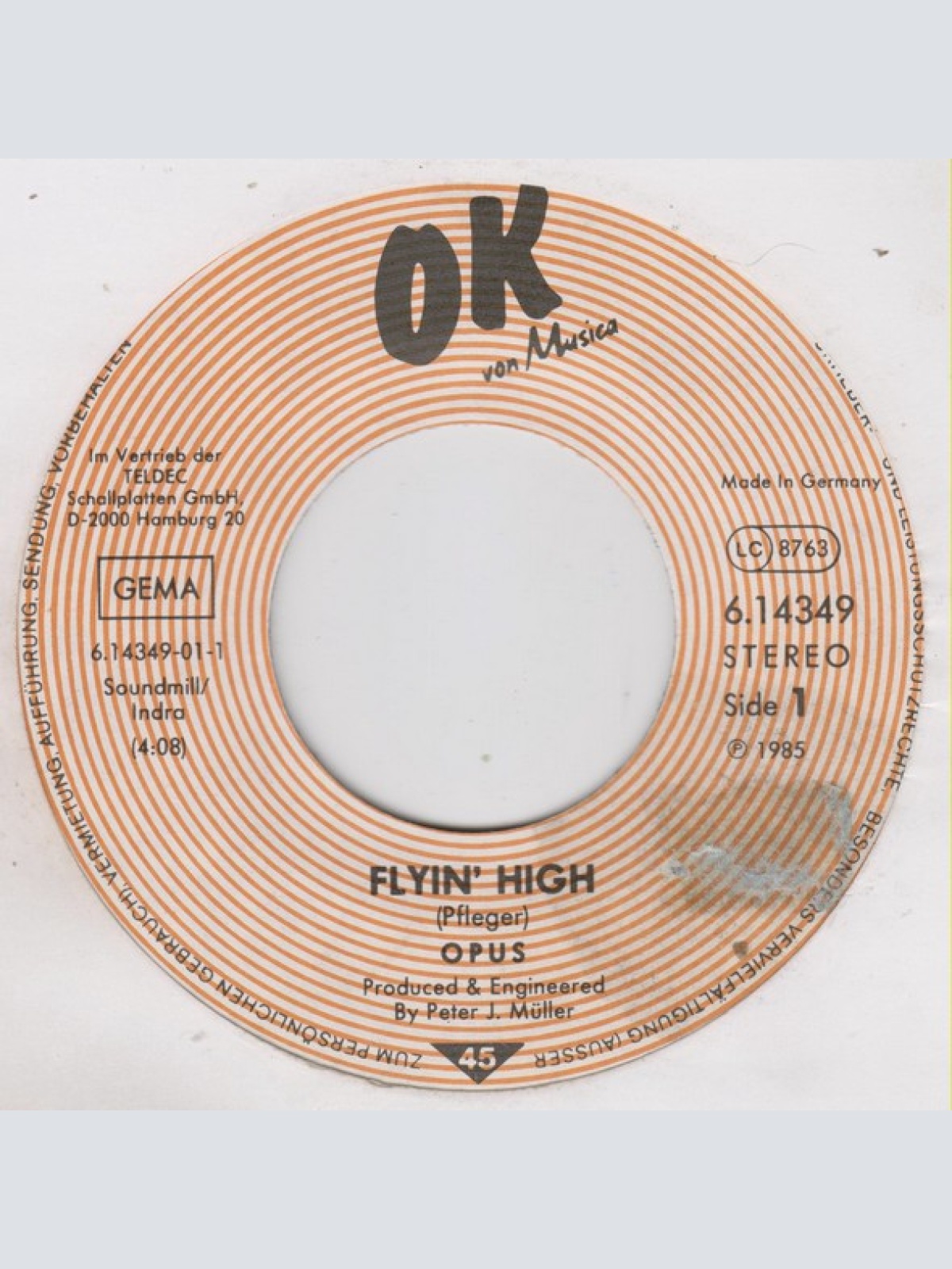Vinyl / Opus - Flyin' High