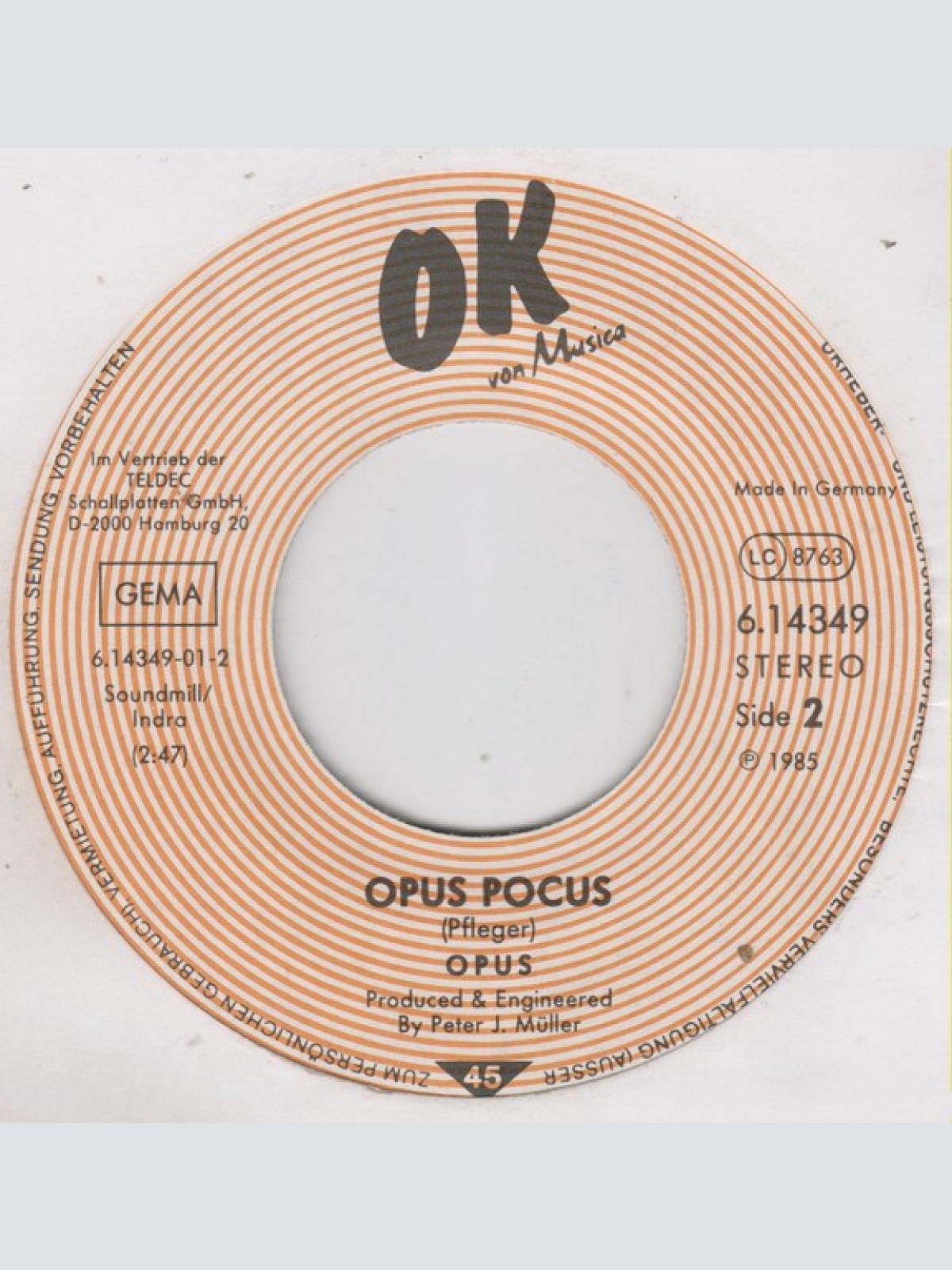 Vinyl / Opus - Flyin' High