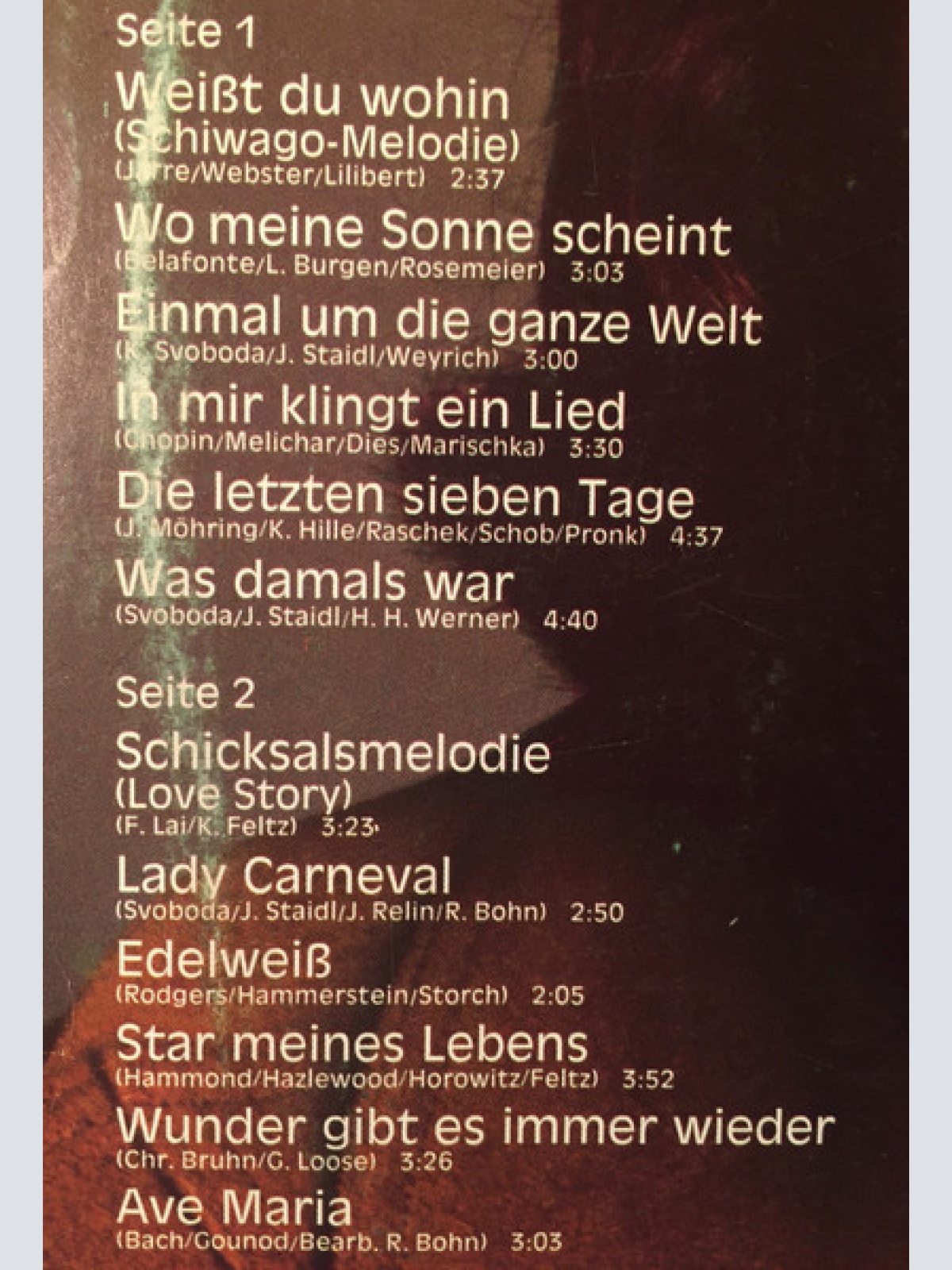 Vinyl / Karel Gott - Weißt Du Wohin