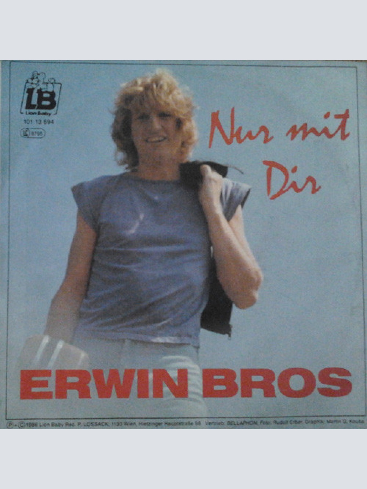 Vinyl / Erwin Bros - Nur Mit Dir