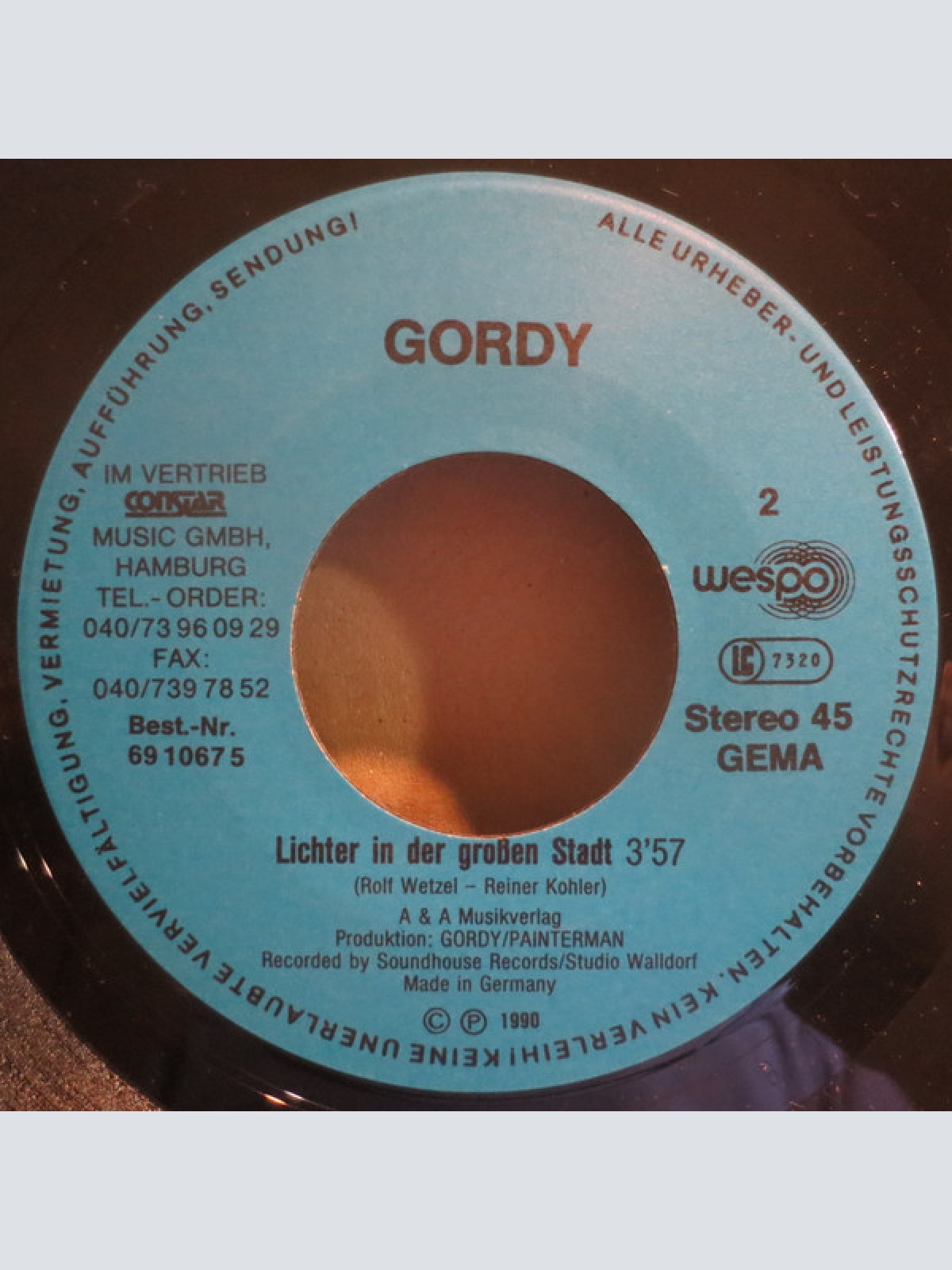 Vinyl / Gordy* - Ein Neues Leben