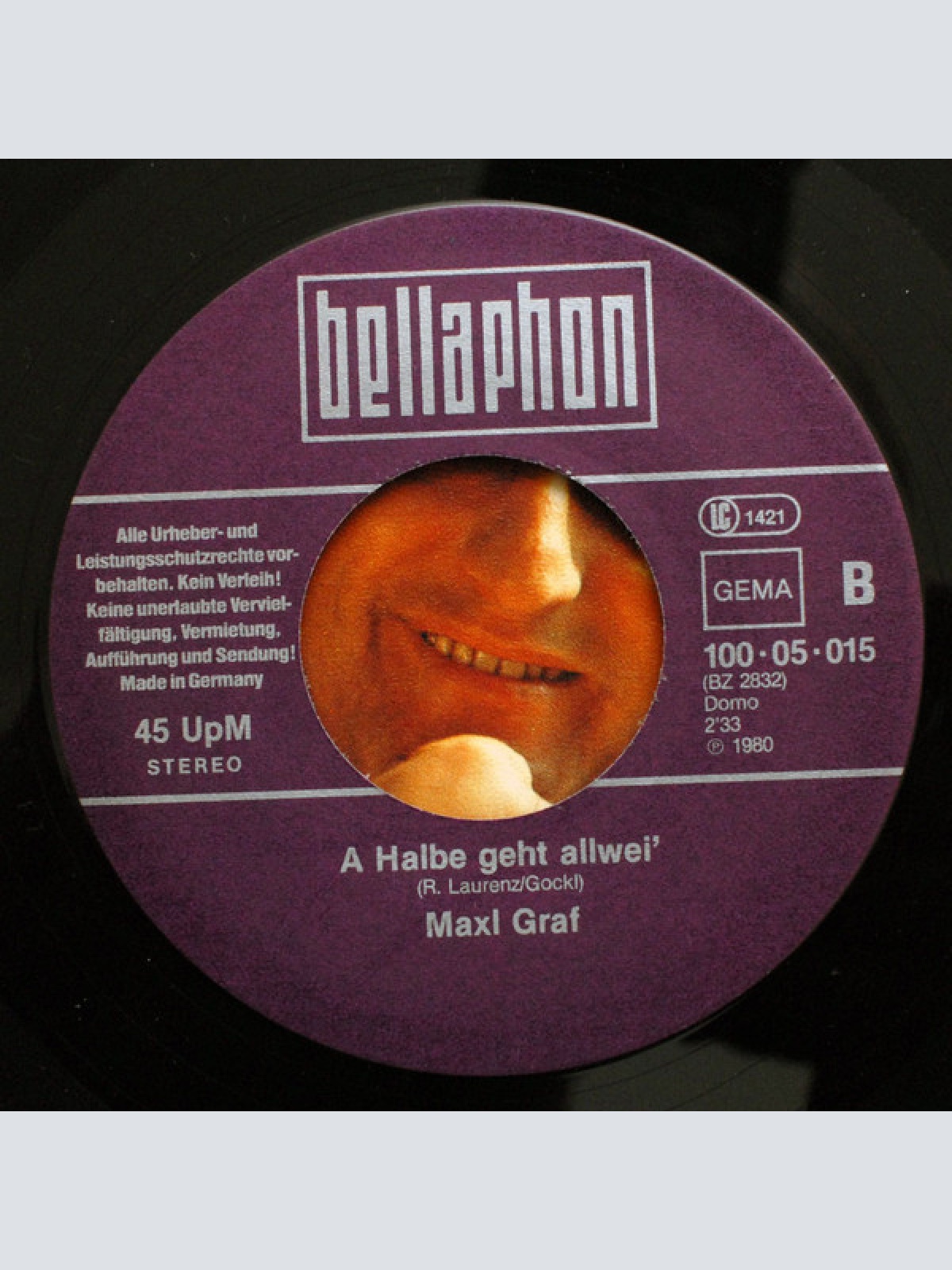 Vinyl / Maxl Graf - Was Wuist Denn Du, Du Alter Depp