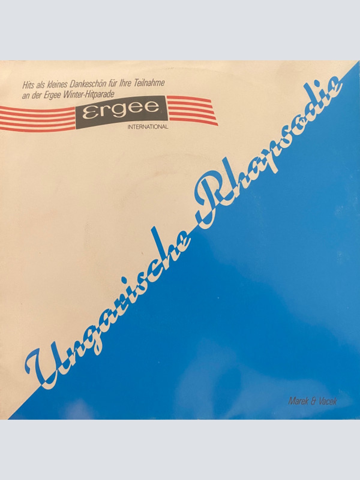 Vinyl / Bert Kaempfert, Marek & Vacek - A Swingin' Safari / Ungarische Rhapsodie