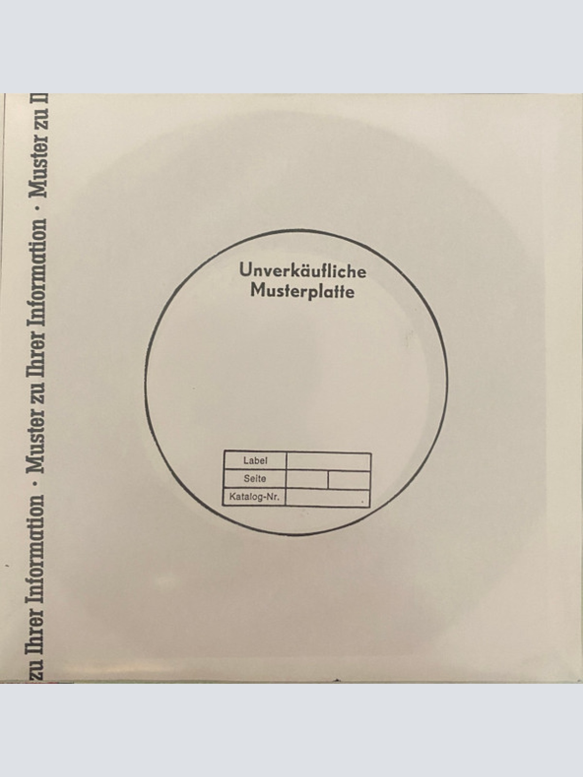 Vinyl / P. A. Box - Don't Run Away