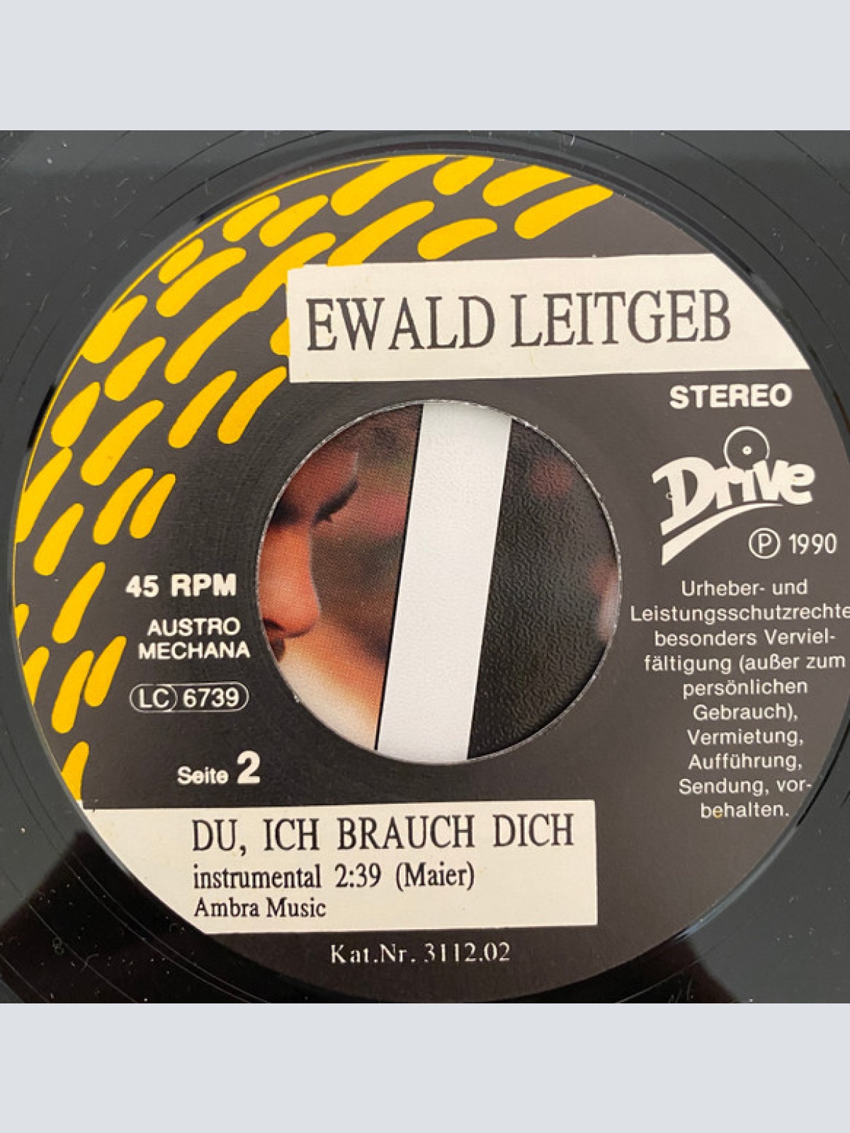 Vinyl / Ewald Leitgeb - Du, Ich Brauch Dich
