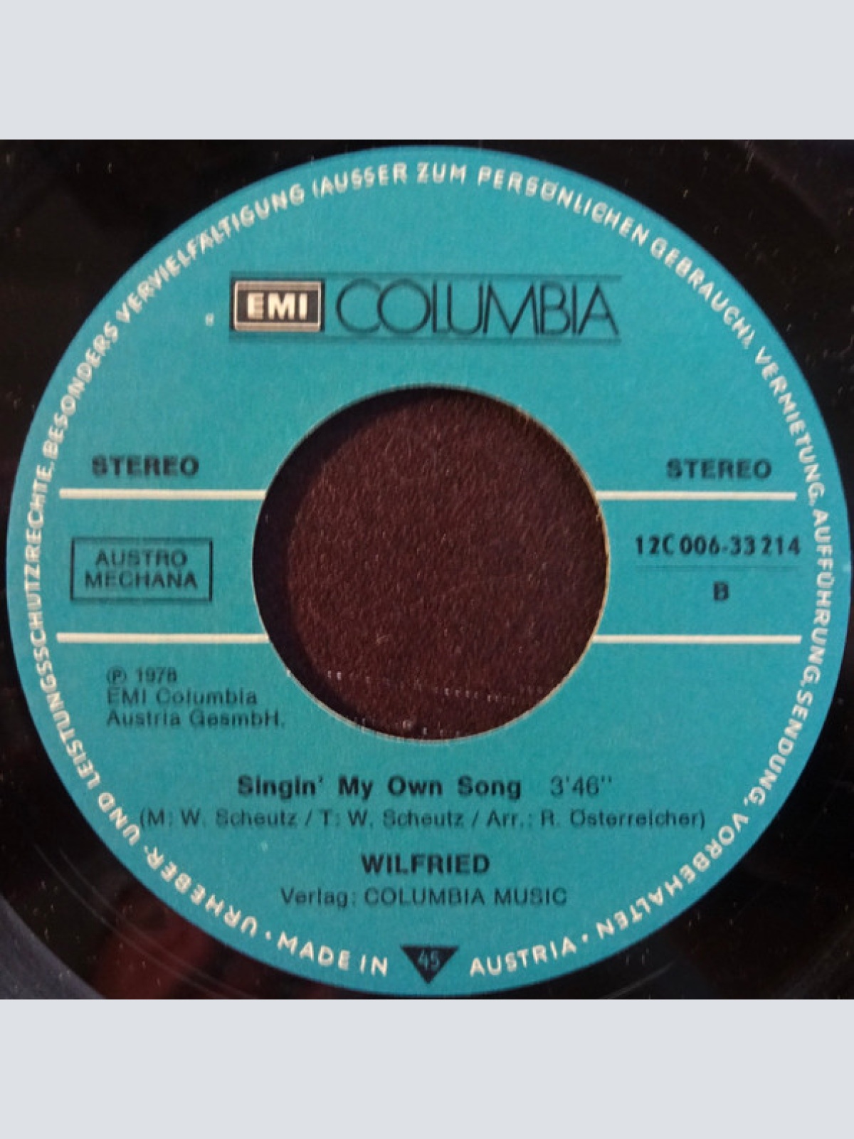 Vinyl / Wilfried - Johnny's Discothek