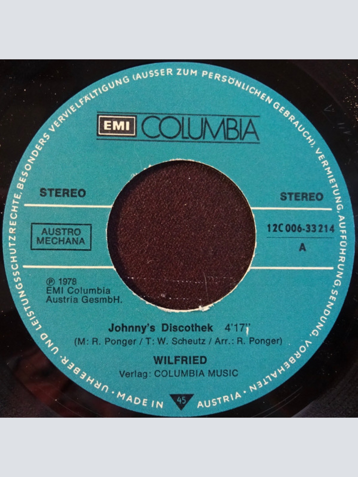 Vinyl / Wilfried - Johnny's Discothek