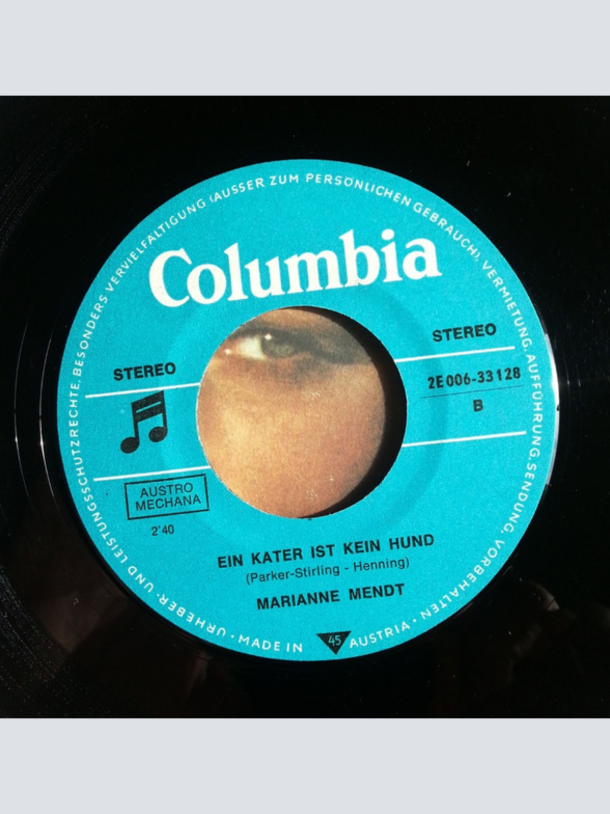 Vinyl / Marianne Mendt - Komm, Alter Pianospieler / Ein Kater Ist Kein Hund