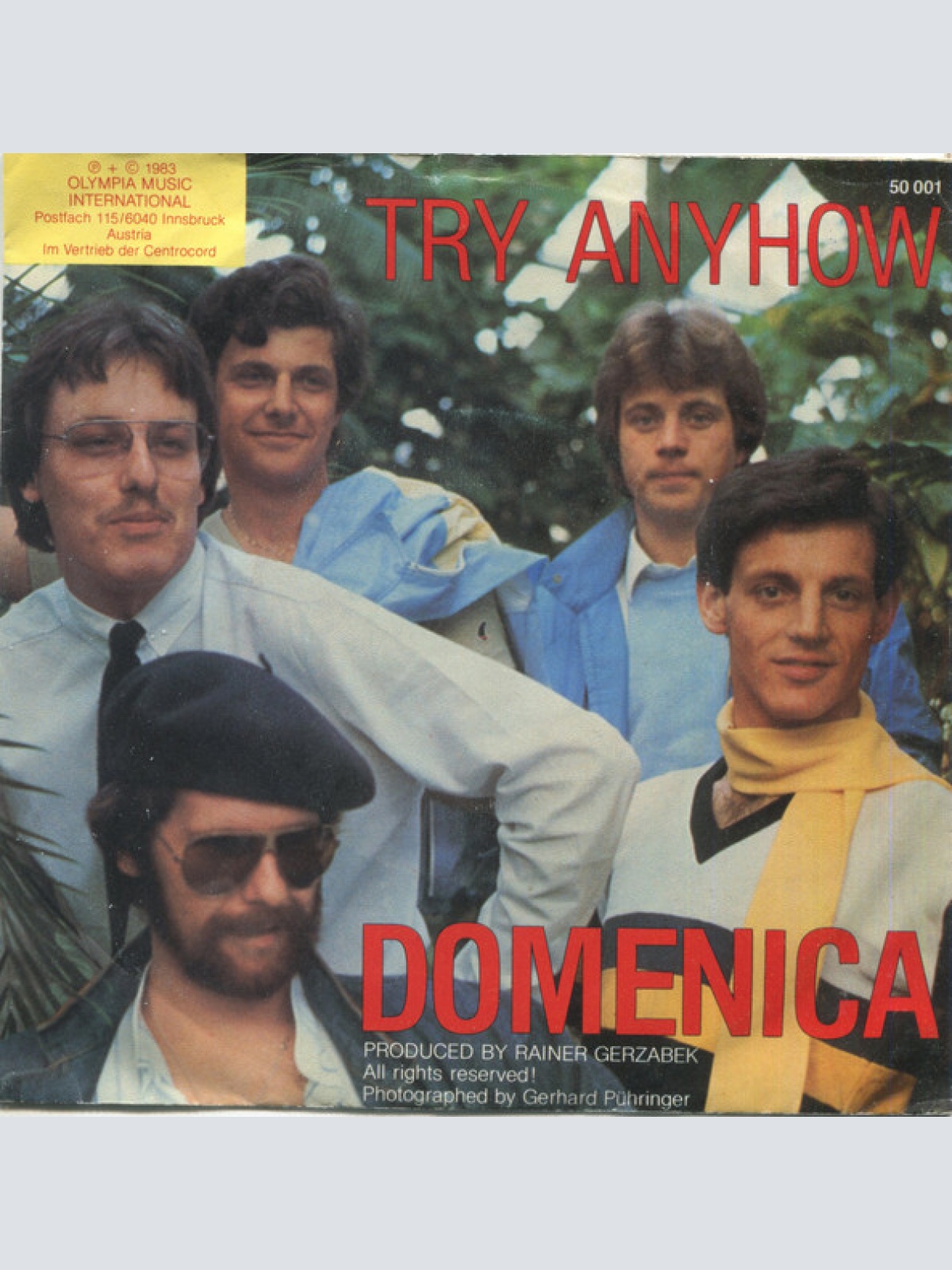 Vinyl / Domenica (4) - Try Anyhow
