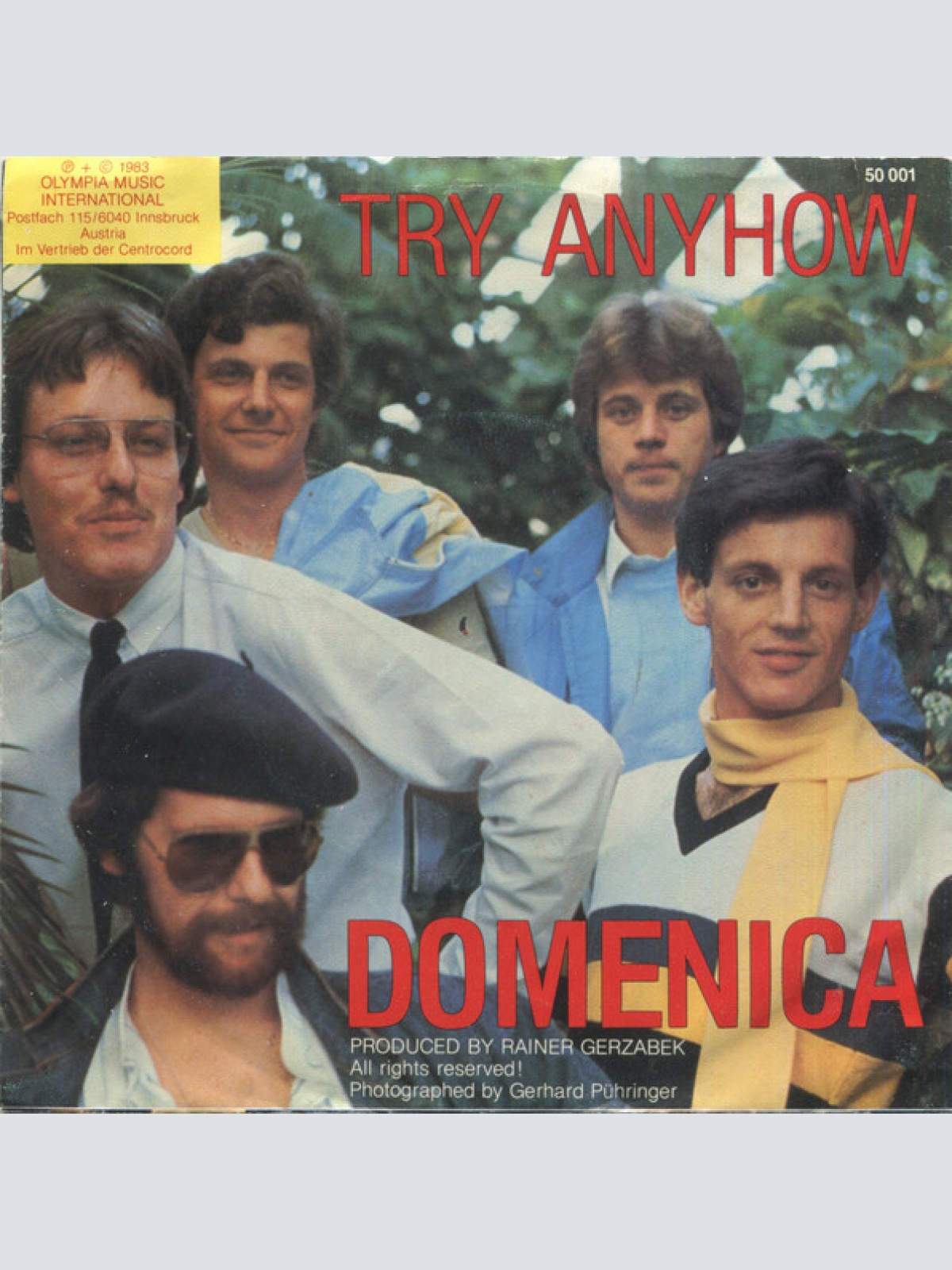 Vinyl / Domenica (4) - Try Anyhow