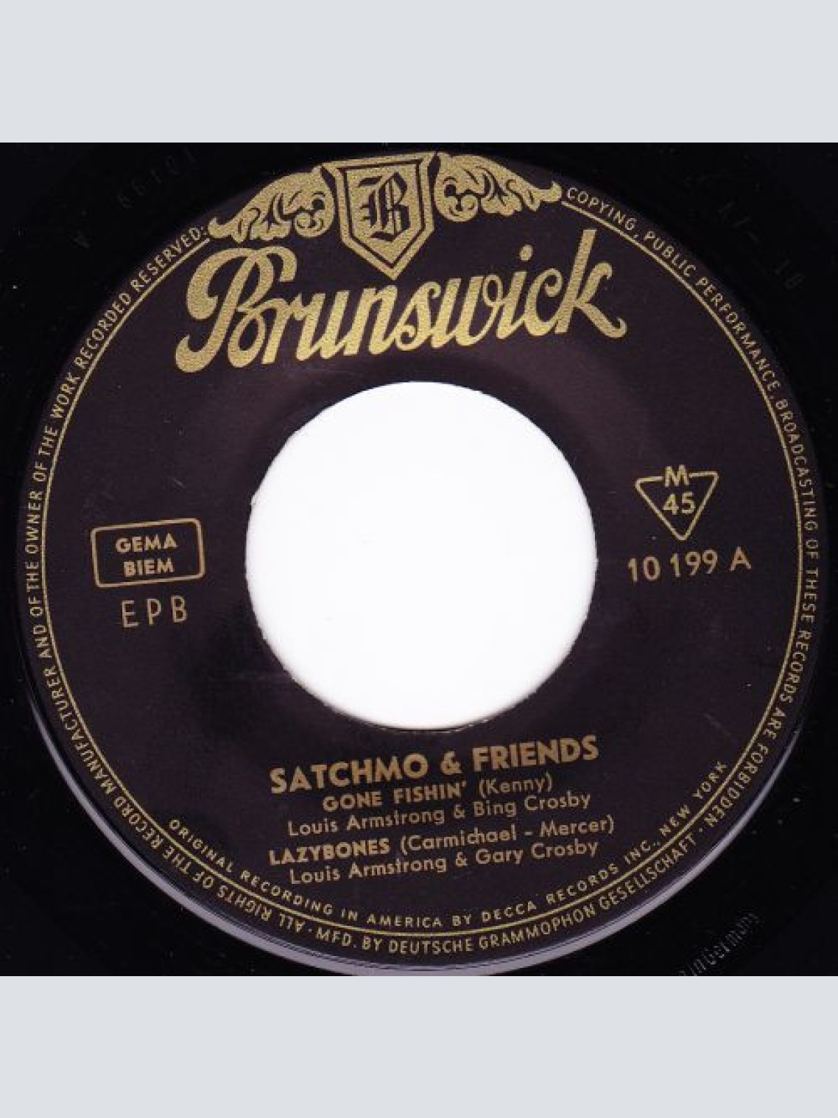 Vinyl / Louis Armstrong, Bing* & Gary Crosby (2) - Satchmo & Friends