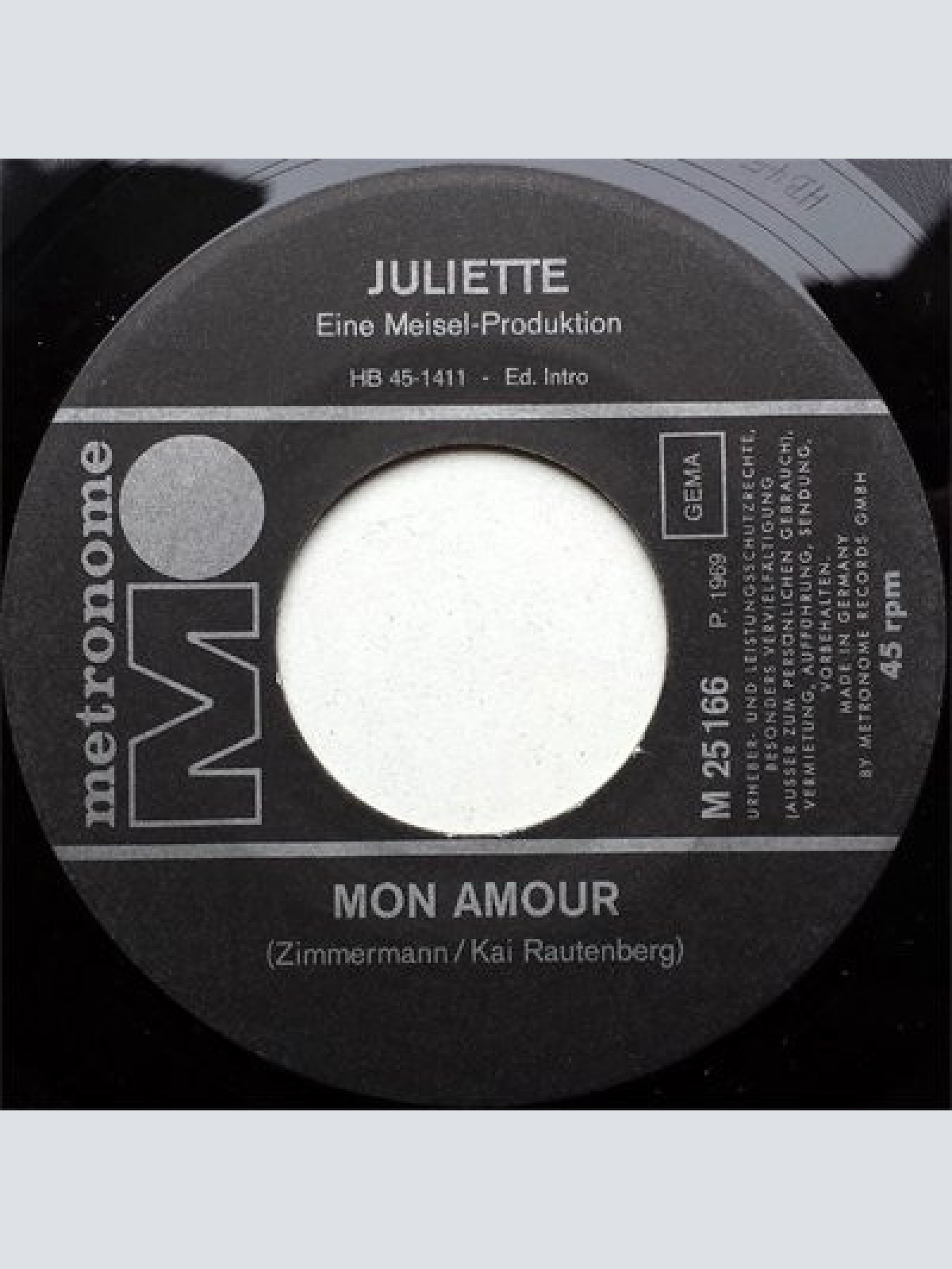 Vinyl / Juliette (8) - Je T'Aime Moi Non Plus / Mon Amour