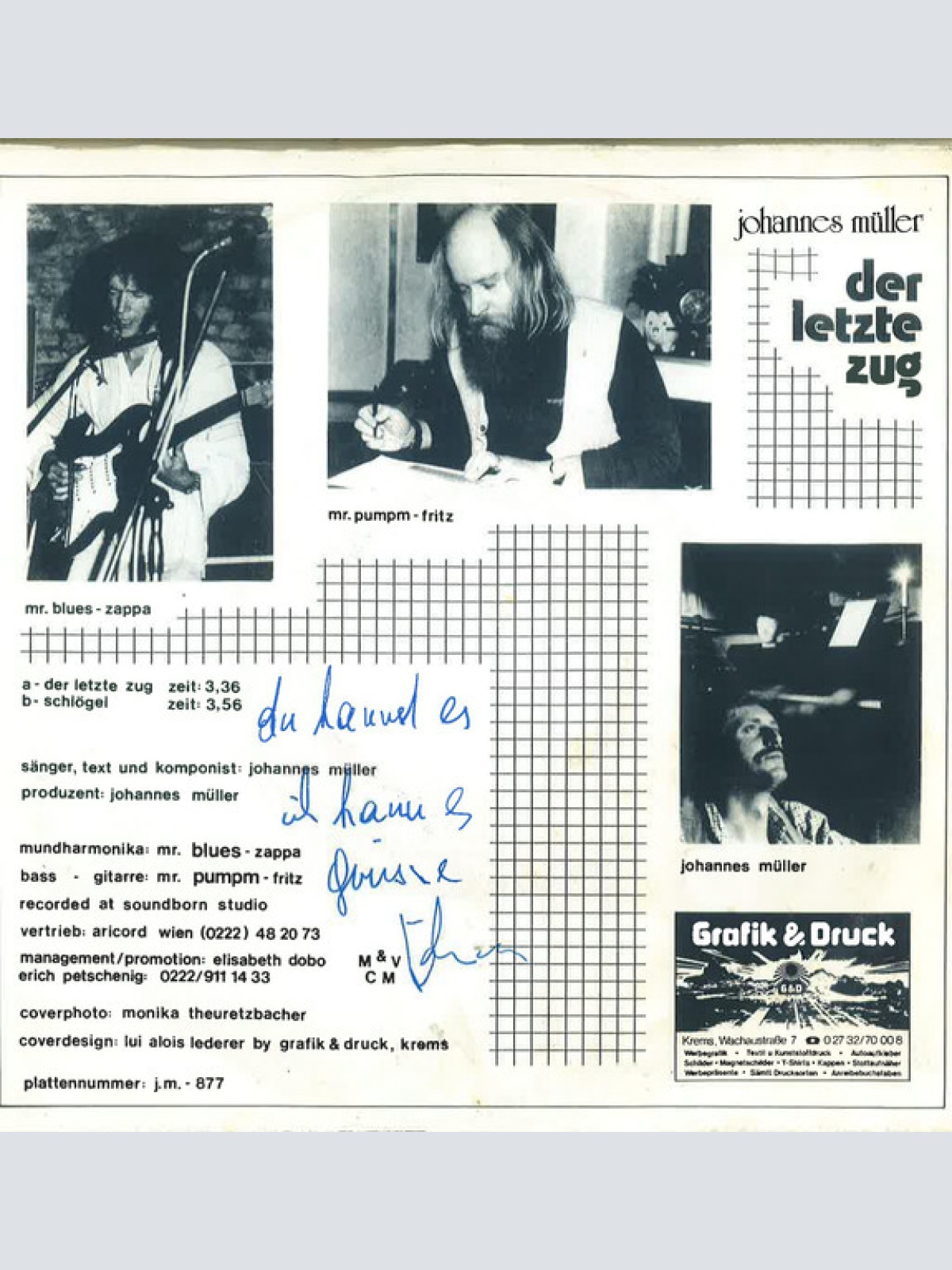 Vinyl / Johannes Müller (6) - Der Letzte Zug