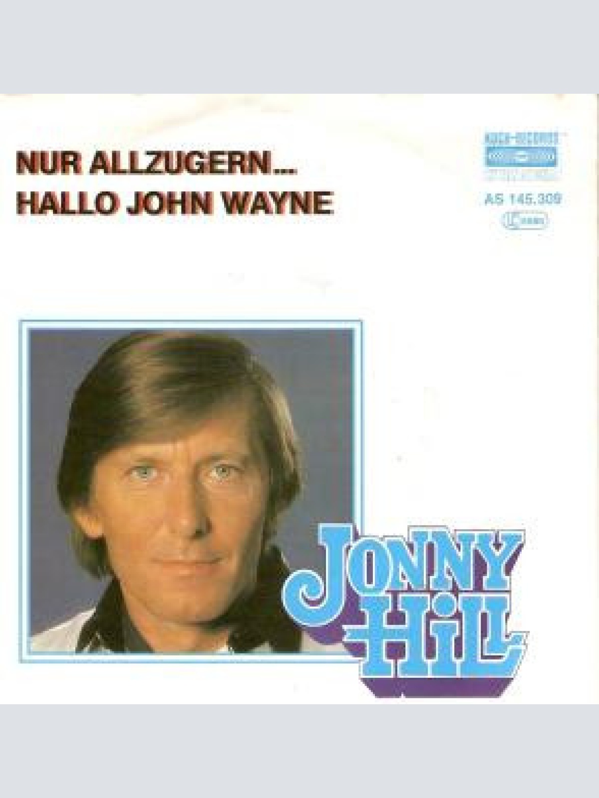 Vinyl / Jonny Hill - Nur Allzugern