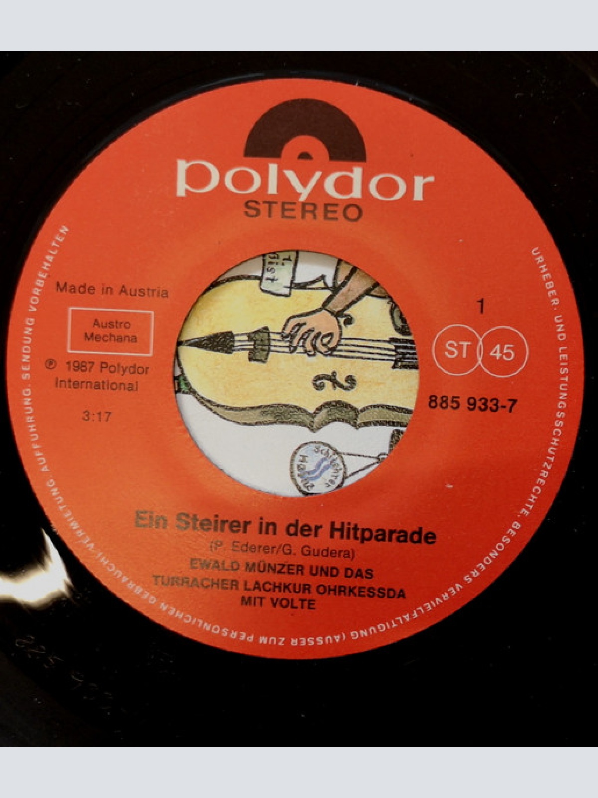 Vinyl / Ewald Münzer Und Das Turracher Lachkur Ohrkessda Mit Volte* - Ein Steirer In Der Hitparade