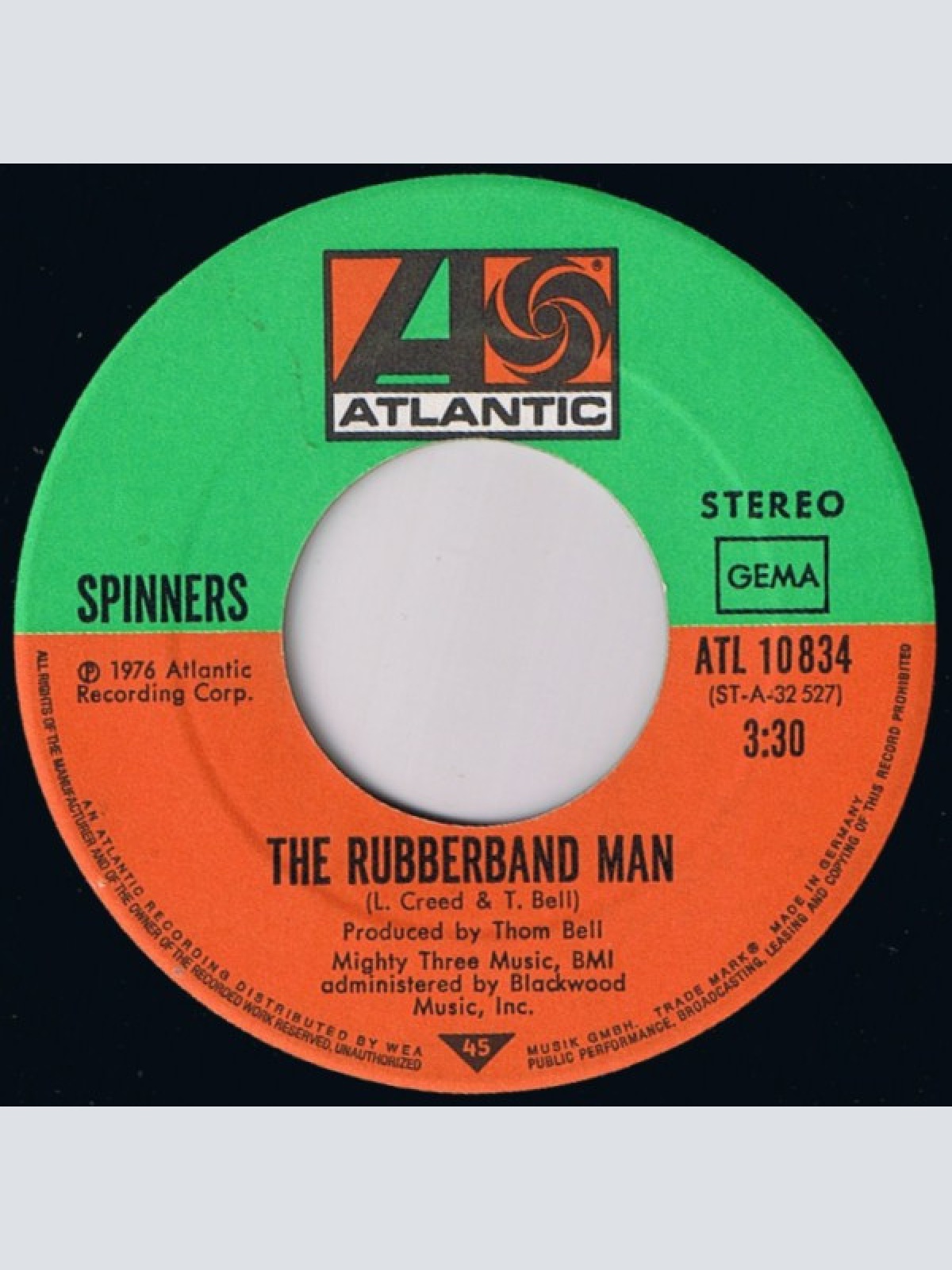 Vinyl / Spinners - The Rubberband Man