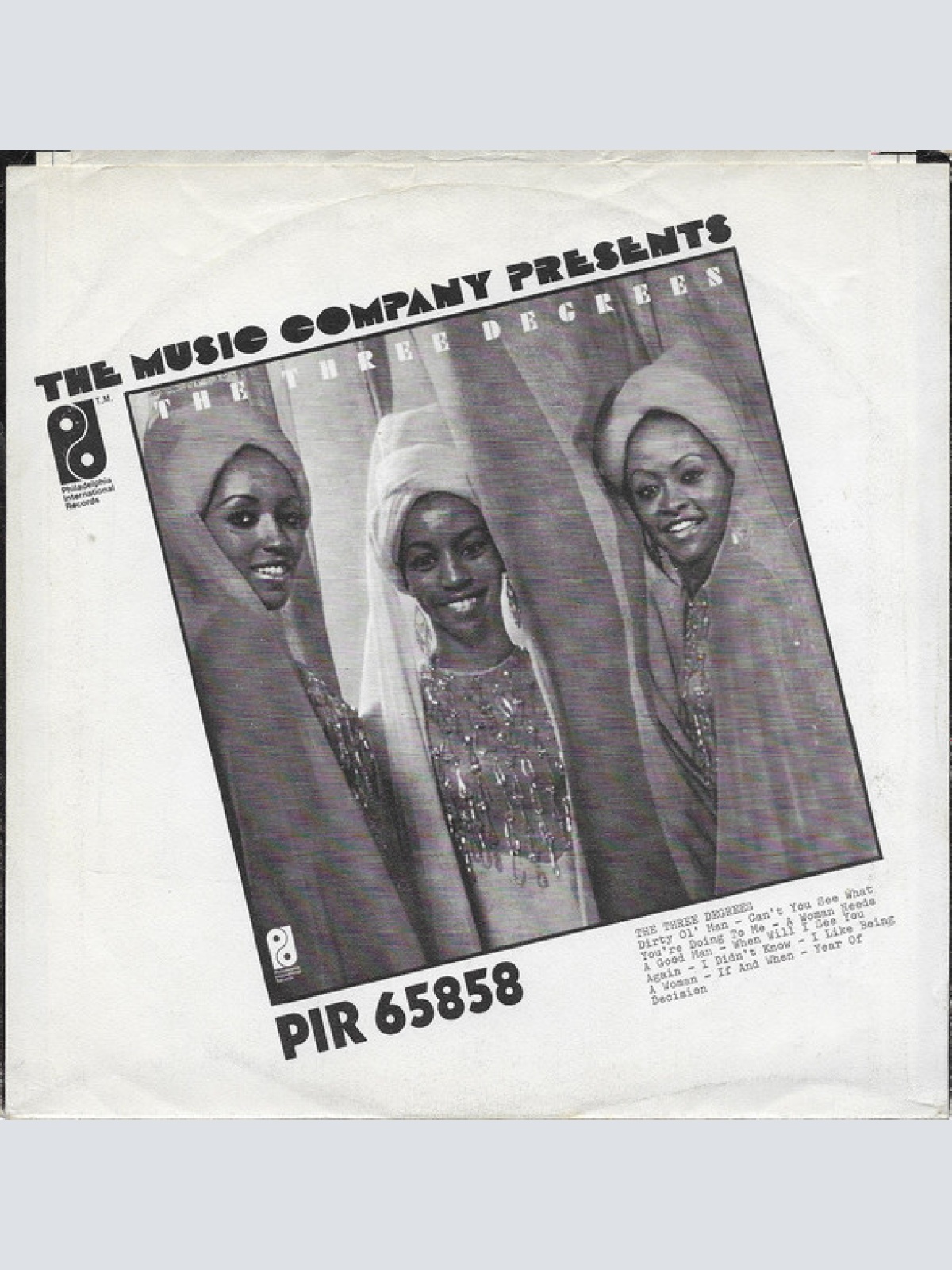 Vinyl / Three Degrees* - Dirty Ol' Man