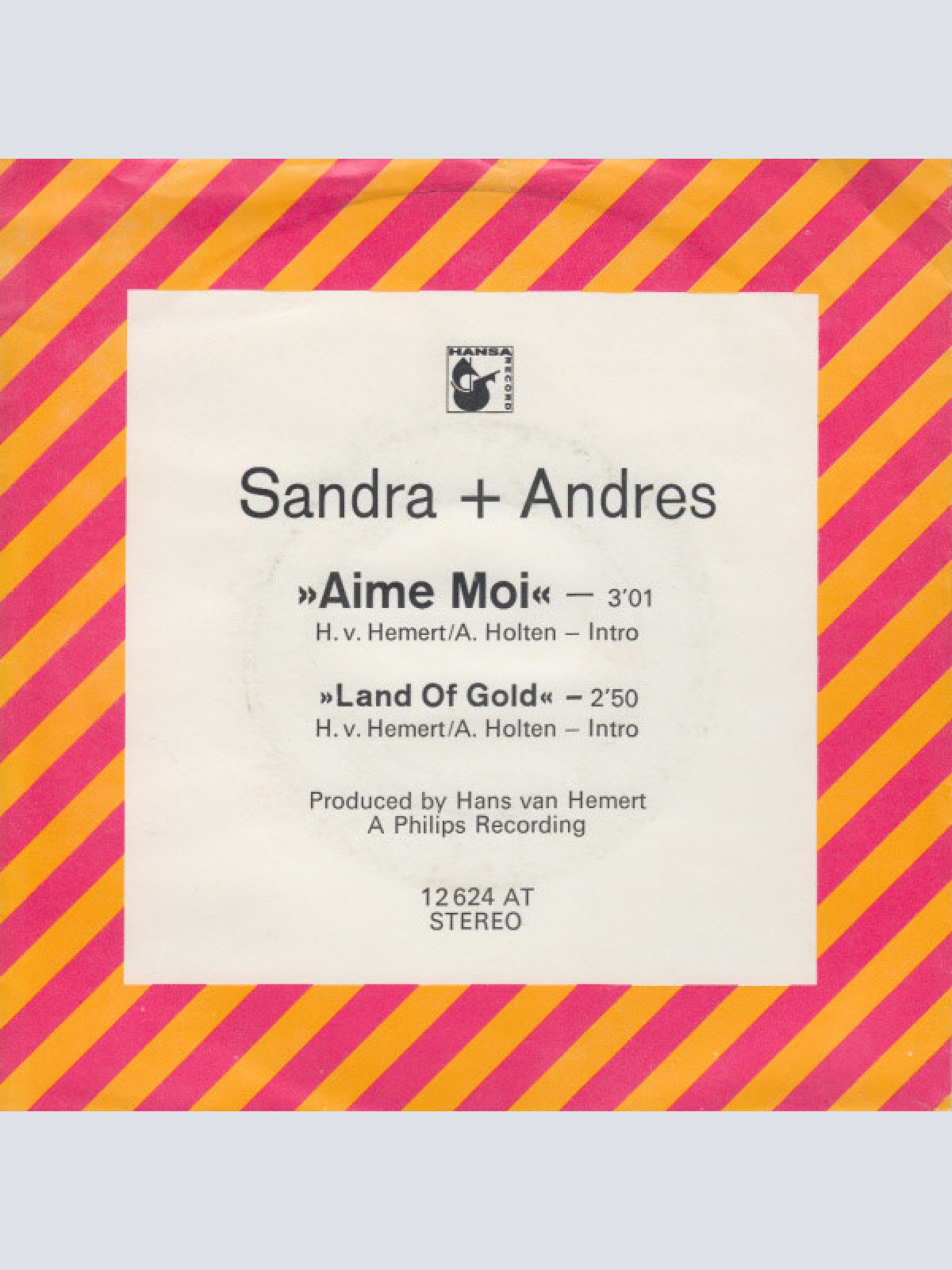 Vinyl / Sandra & Andres - Aime Moi