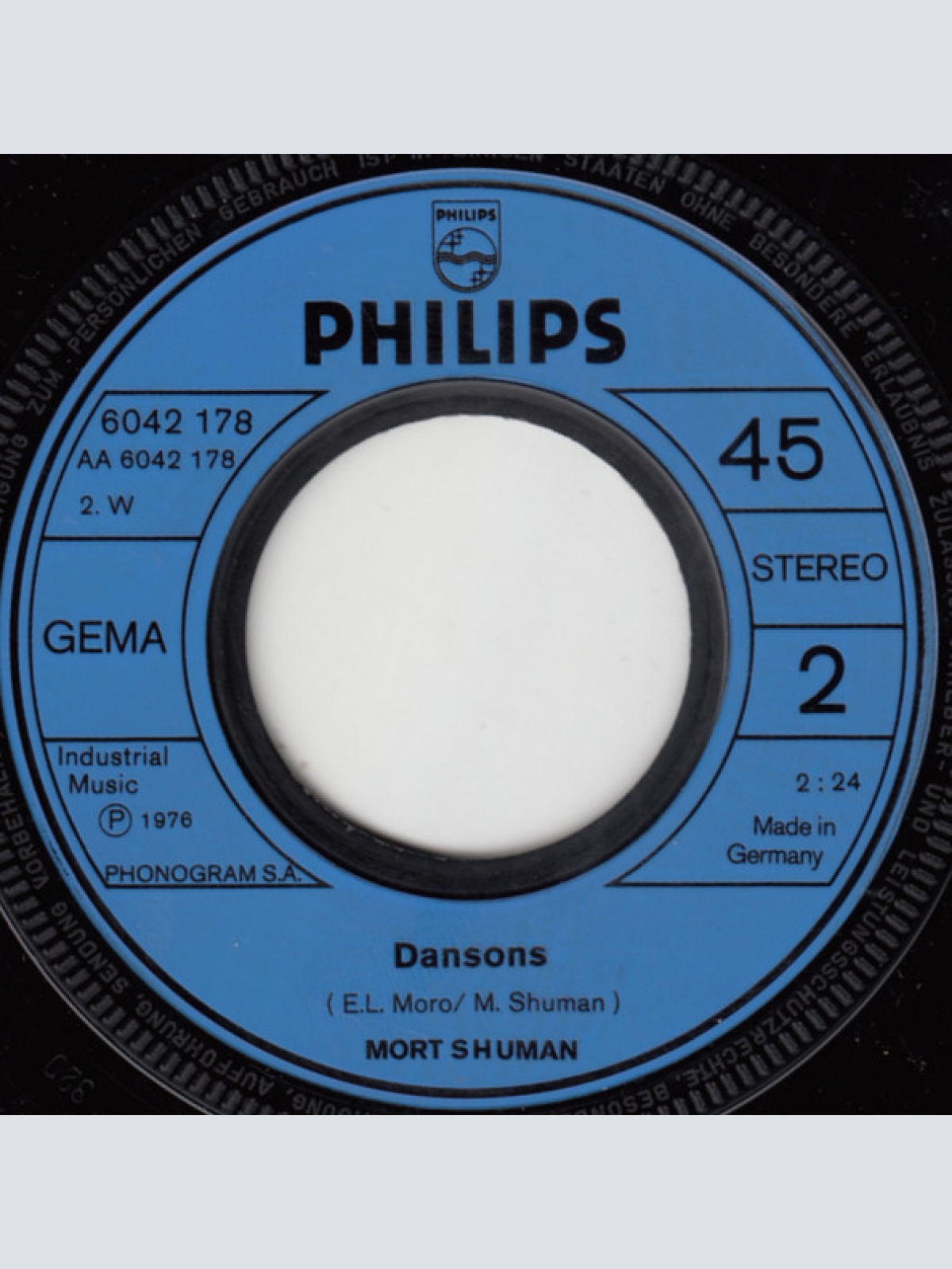 Vinyl / Mort Shuman - Papa-Tango-Charly