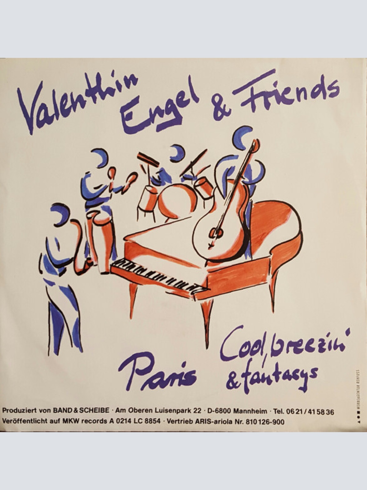 Vinyl / Valenthin Engel & Friends* - Paris