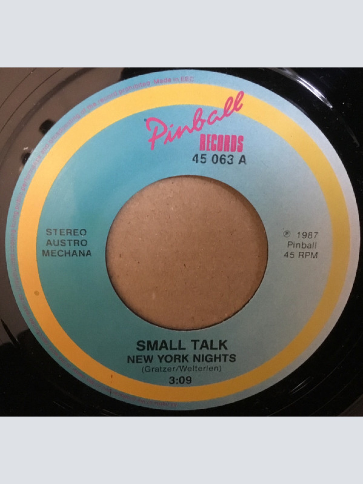 Vinyl / Small Talk (10) - New York Nights