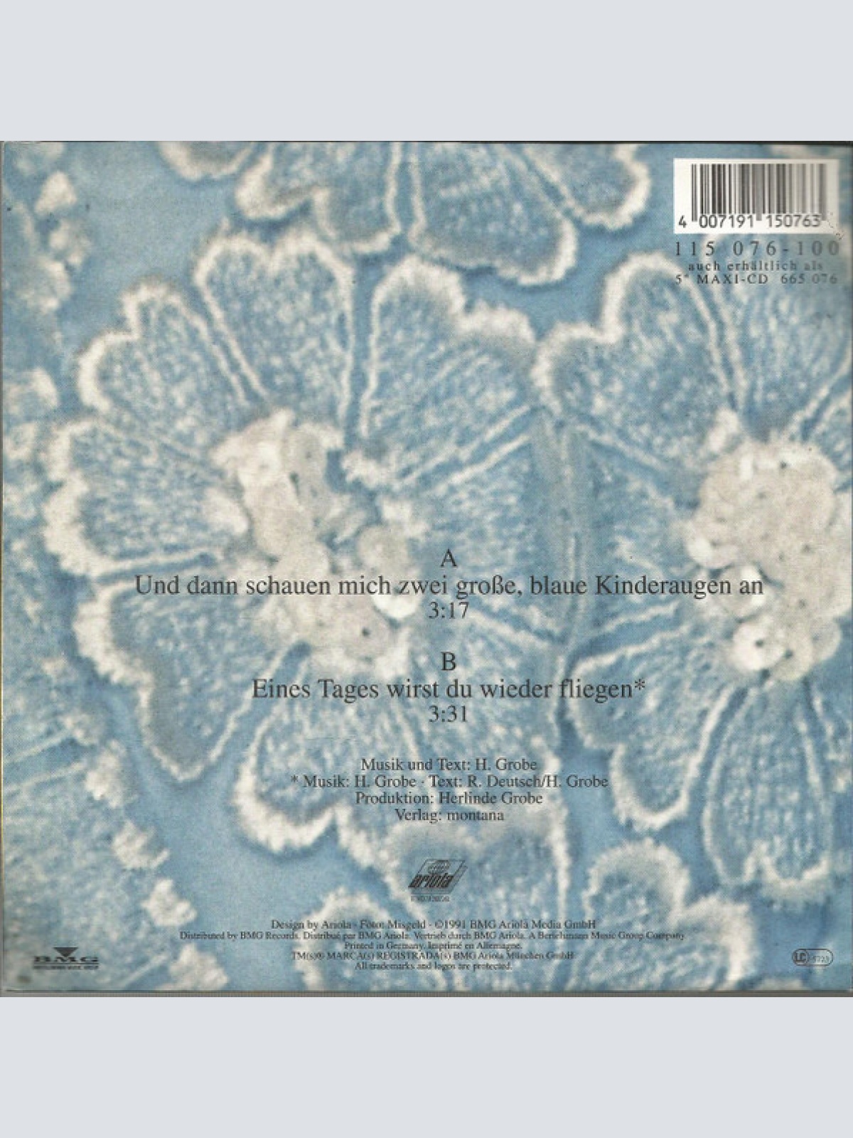 Vinyl / Bianca (10) - Und Dann Schauen Mich Zwei Große, Blaue Kinderaugen An